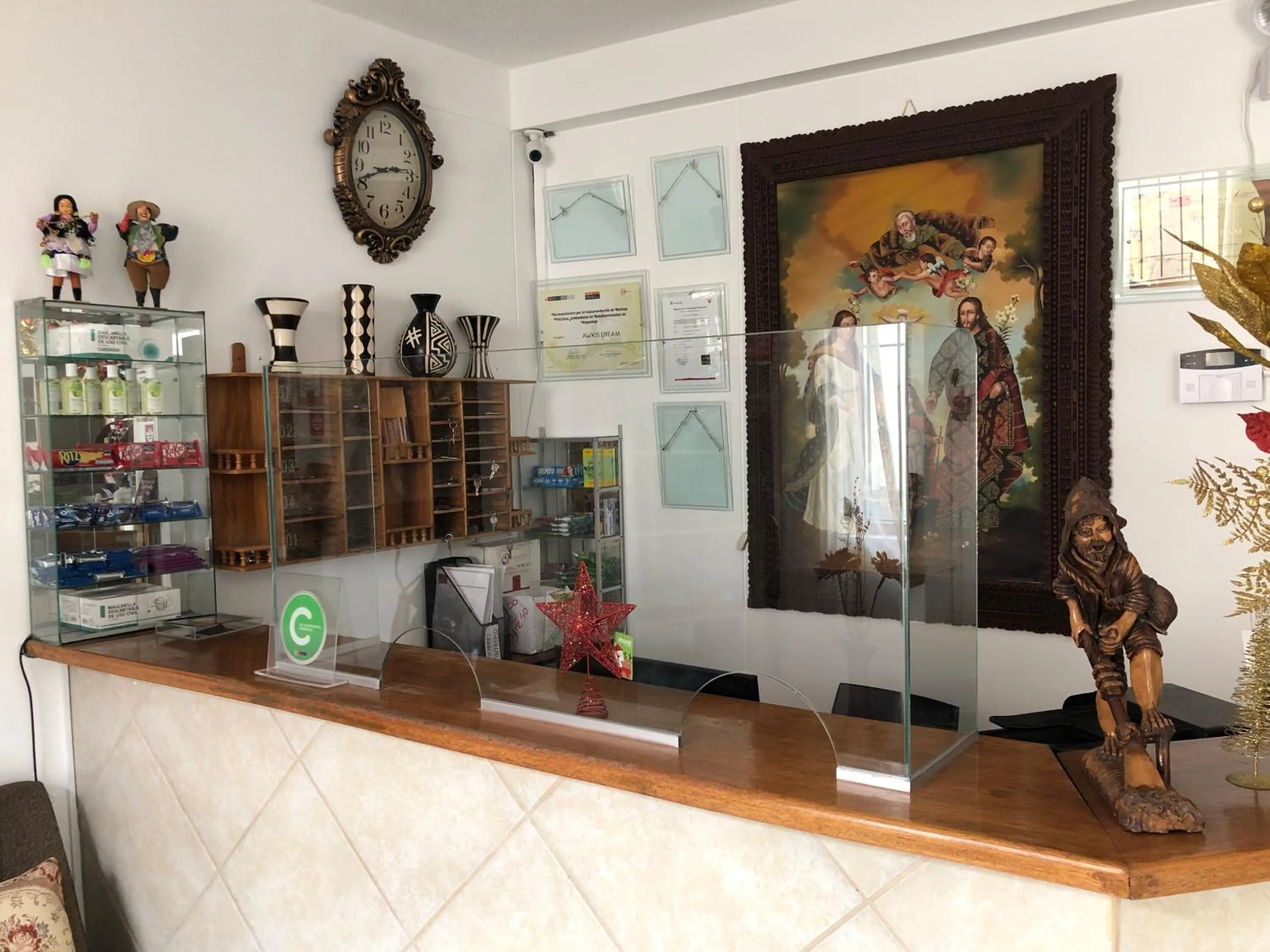 Lobby or reception in Awki´s Dream Hotel