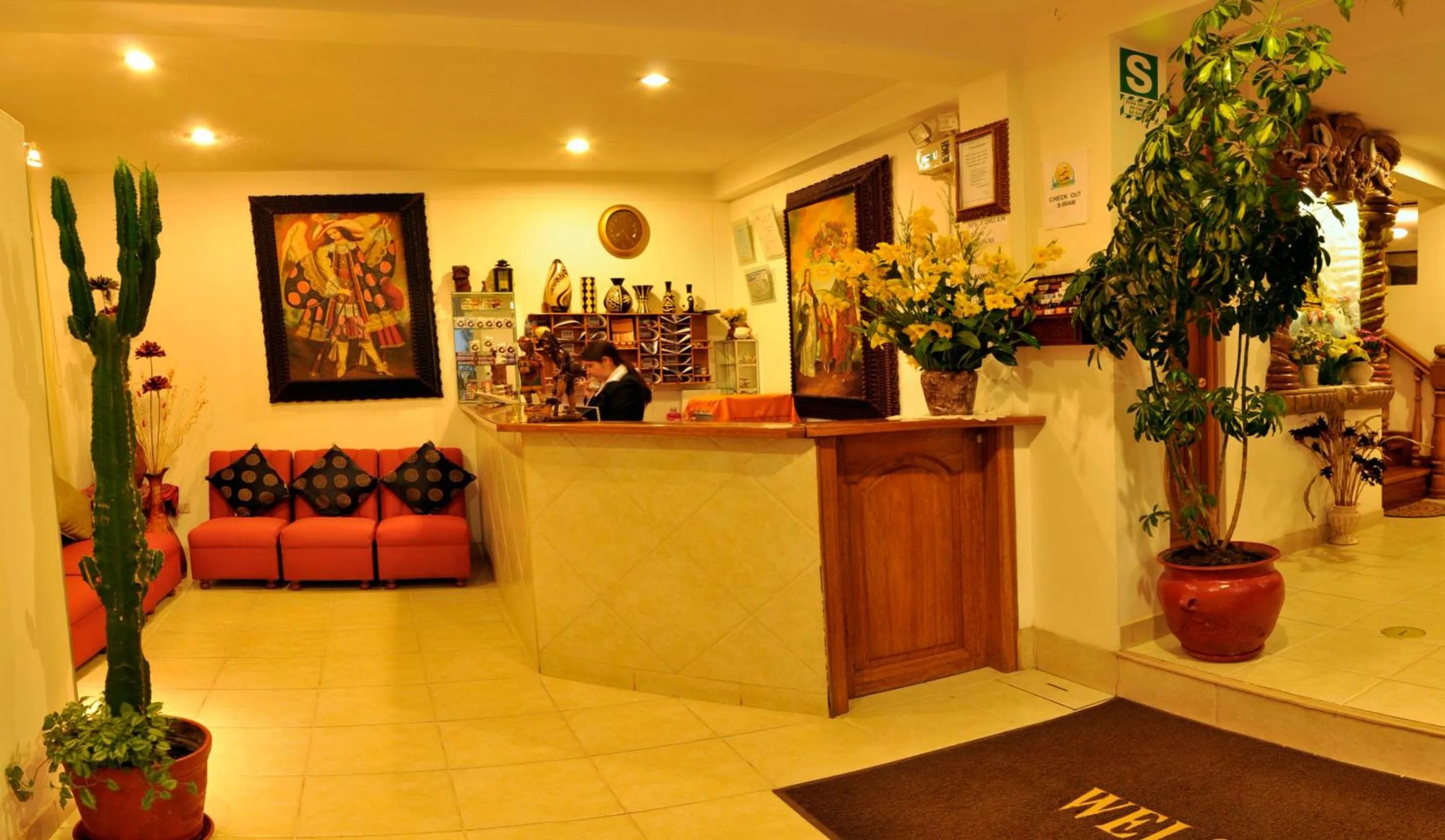 Lobby or reception in Awki´s Dream Hotel