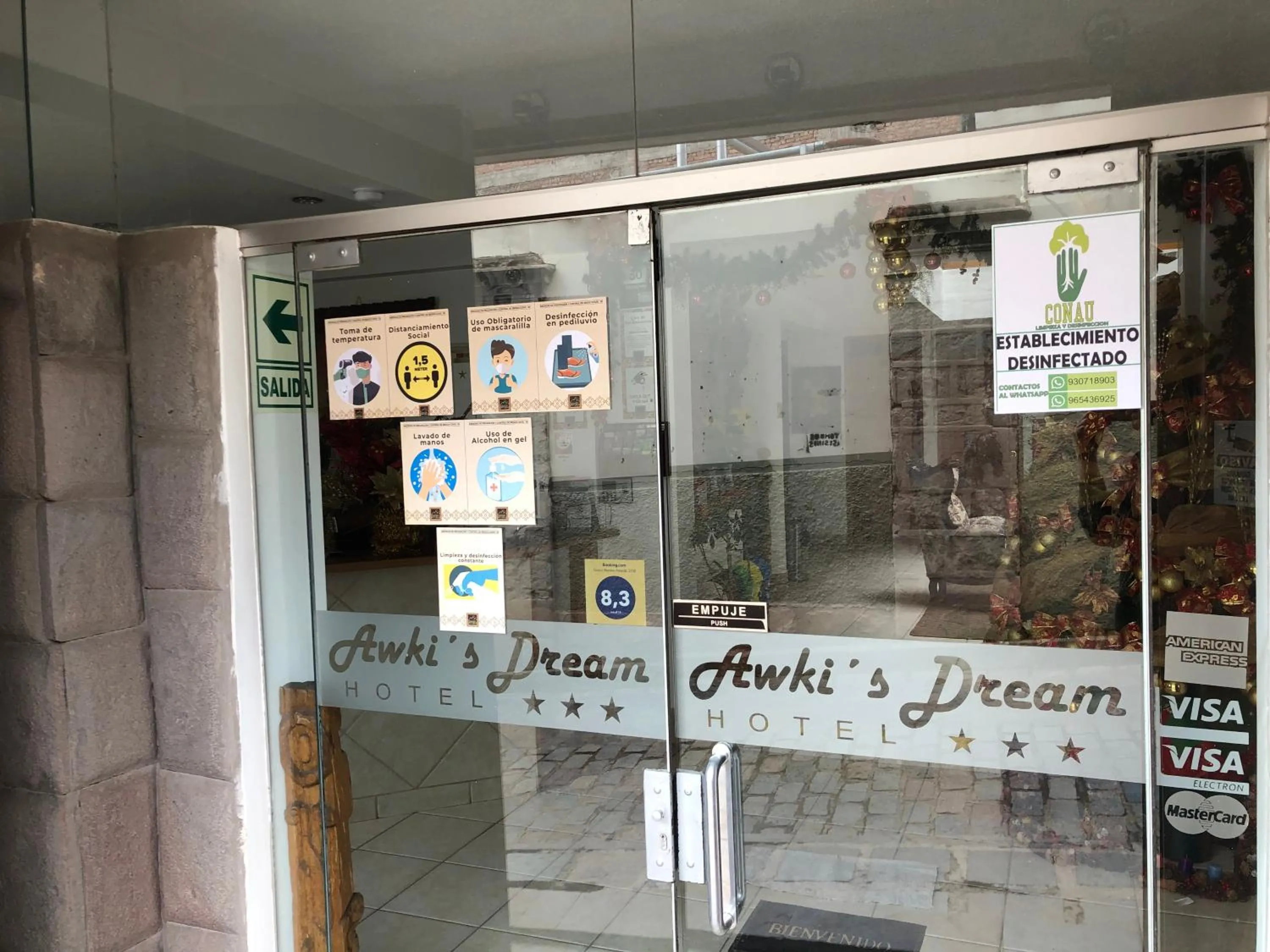 Logo/Certificate/Sign in Awki´s Dream Hotel