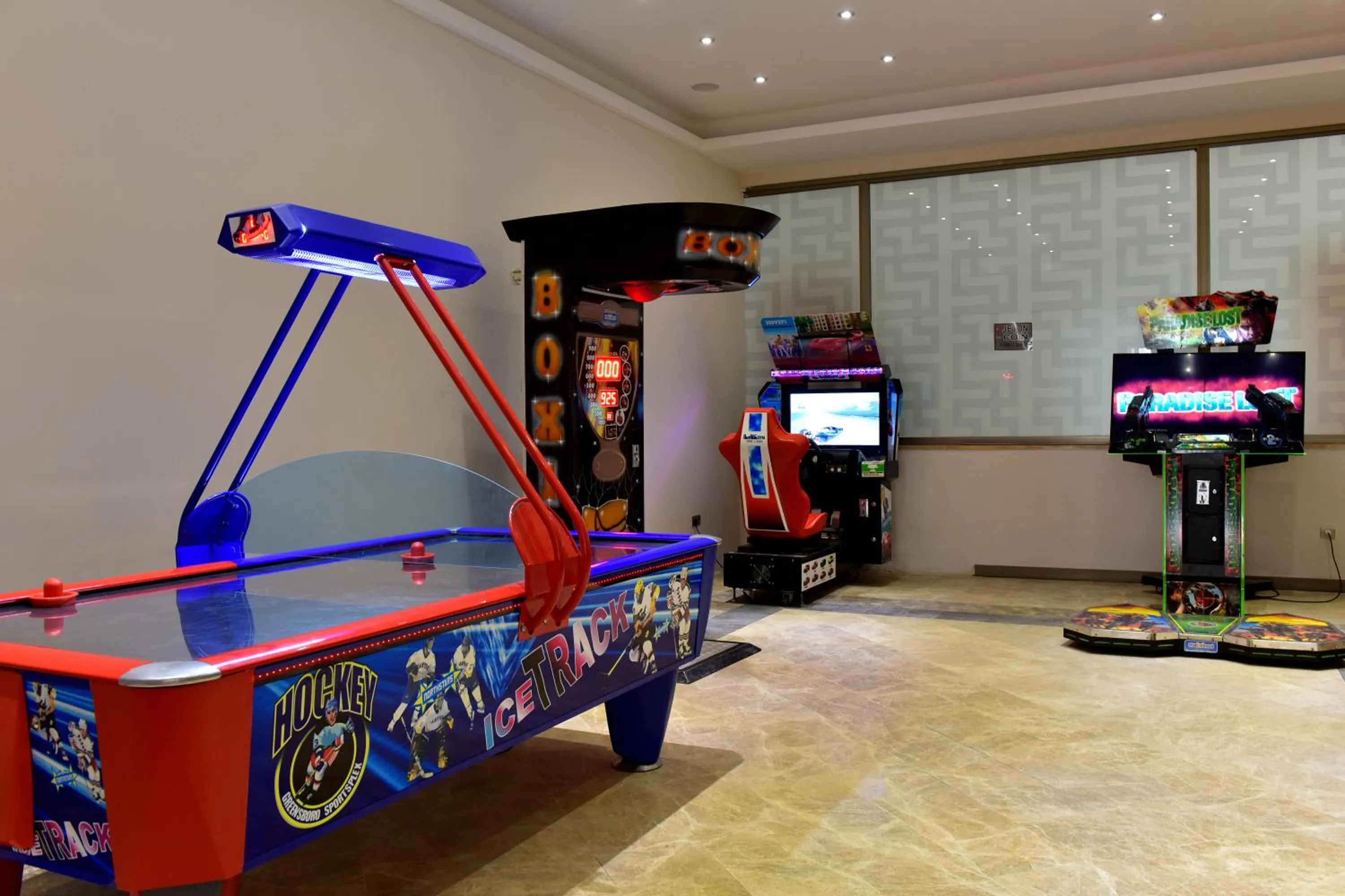 Game Room in Jasmin Beach Hotel