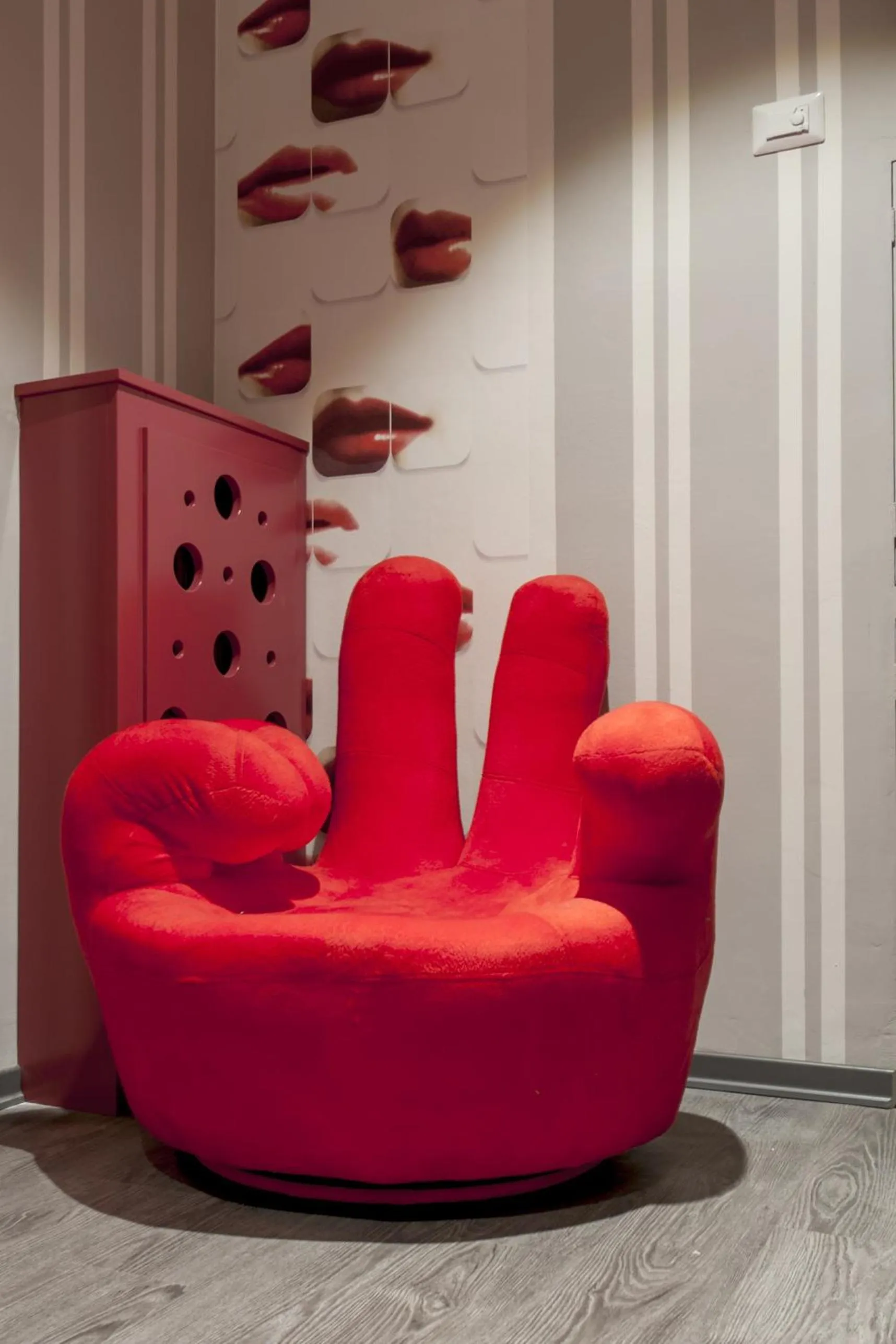 Seating area in Il Giglio Rosso B&B