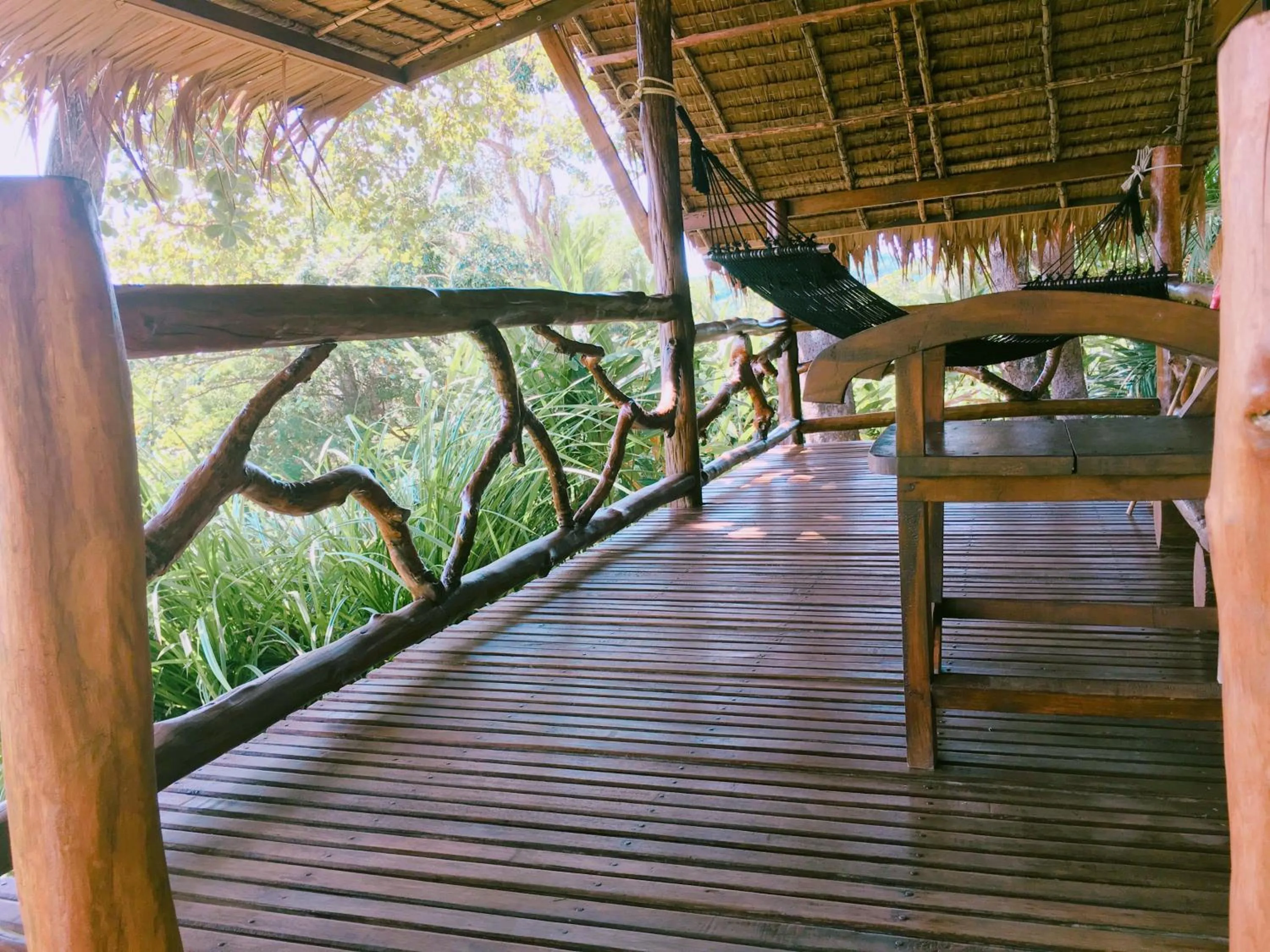 Patio in Tha Khao Bay View Bungalow