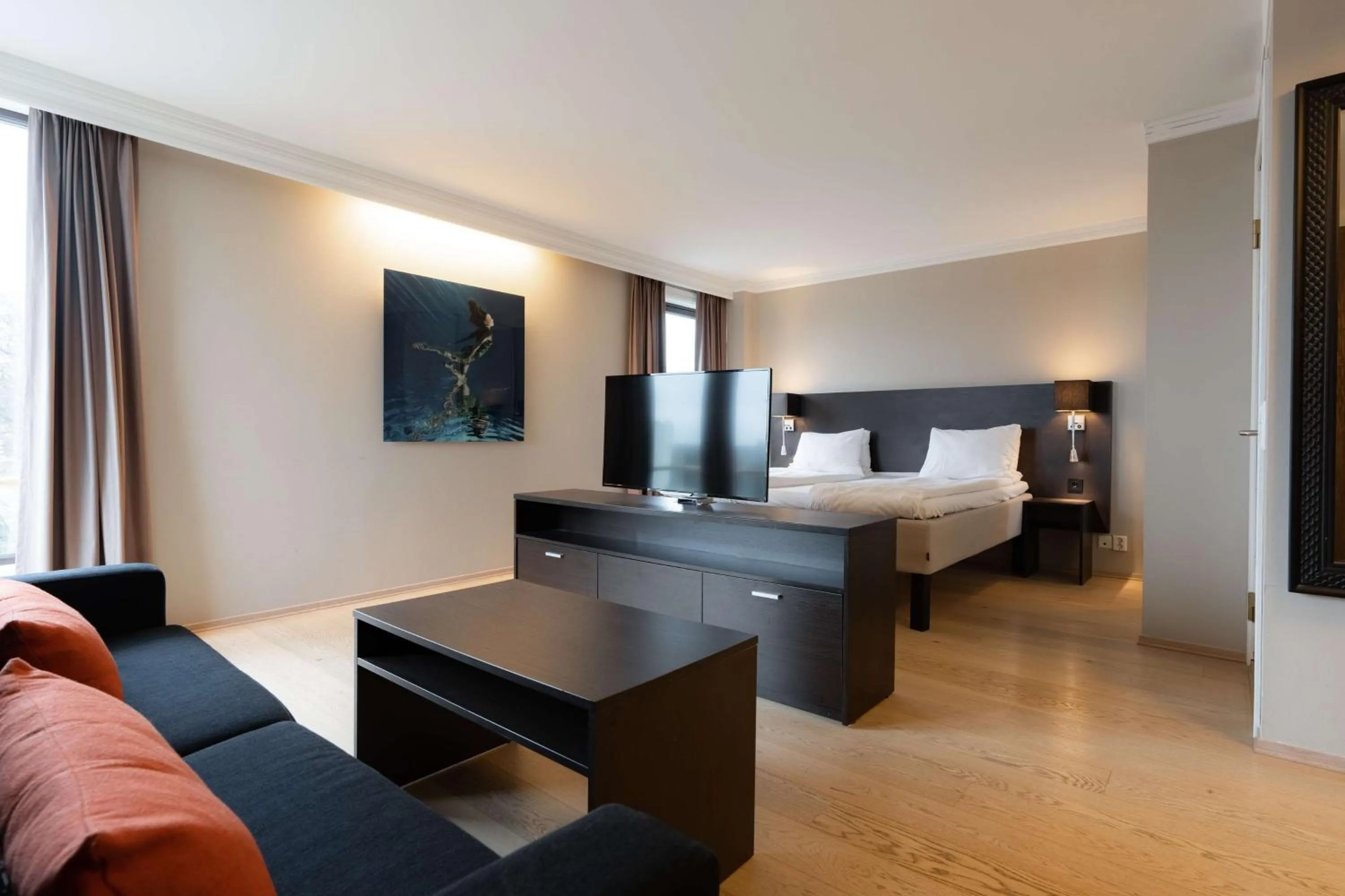 Bedroom, Bed in Scandic Stavanger Park