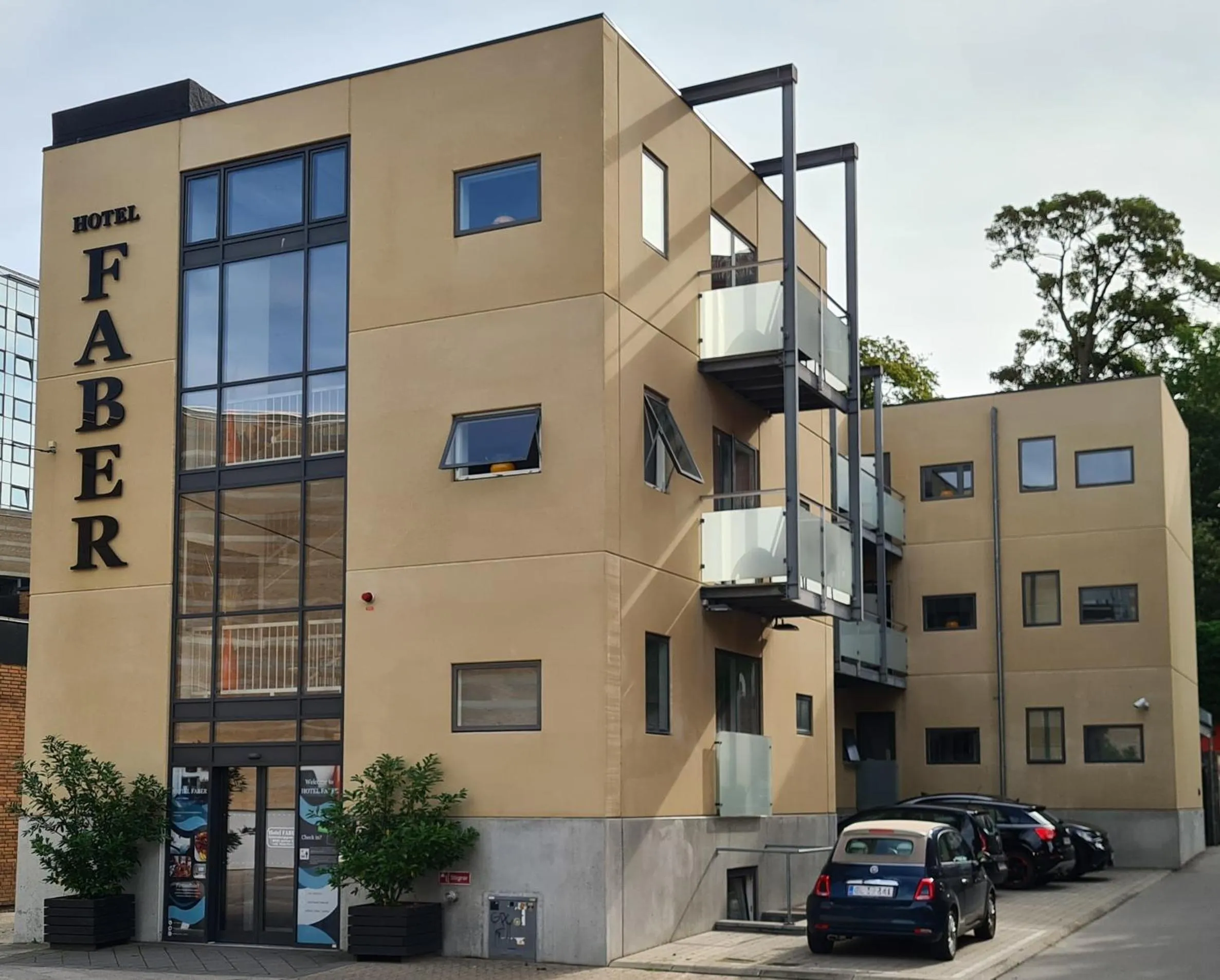 Property building in ApartHotel Faber