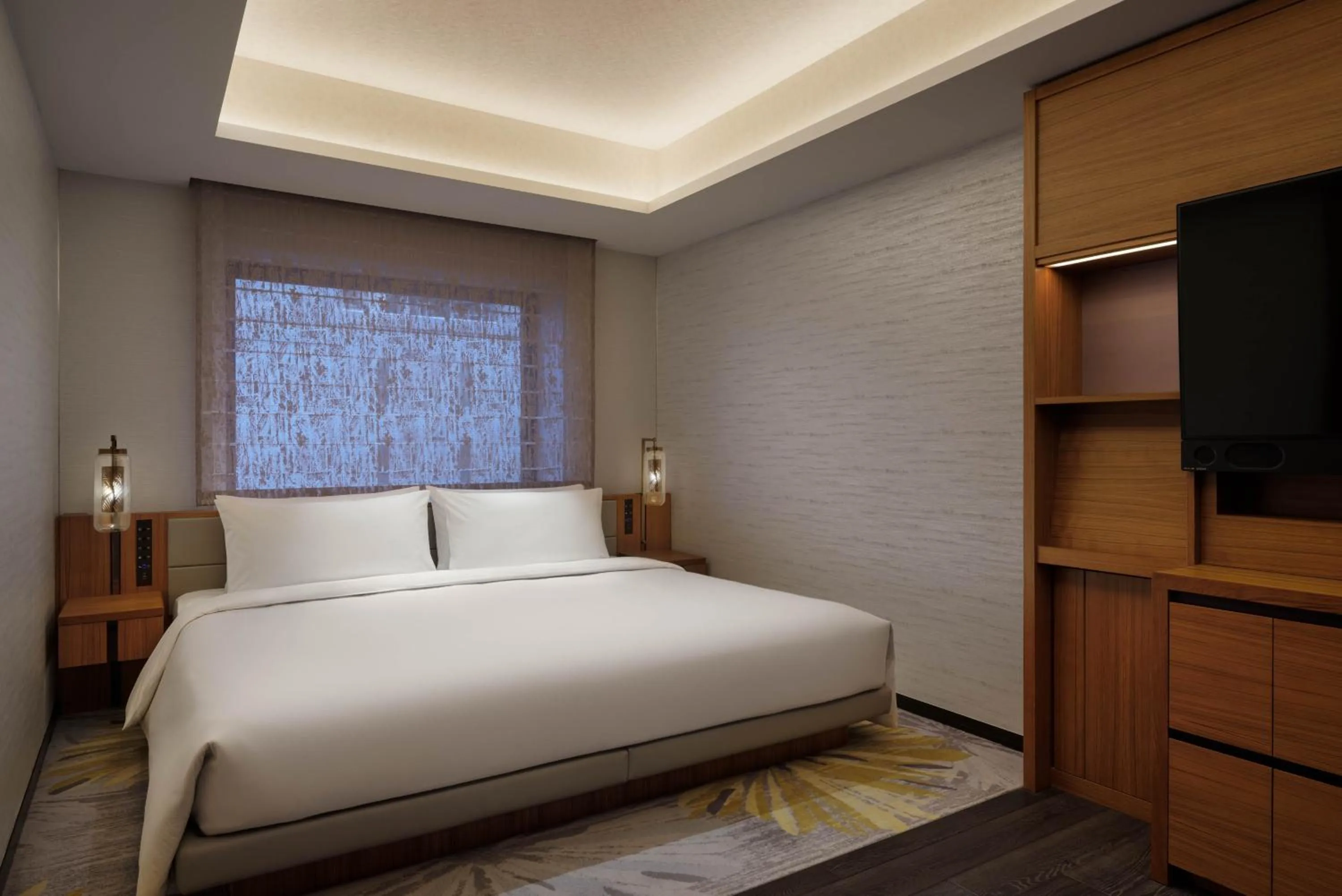 Bed in Courtyard by Marriott Kyoto Shijo Karasuma