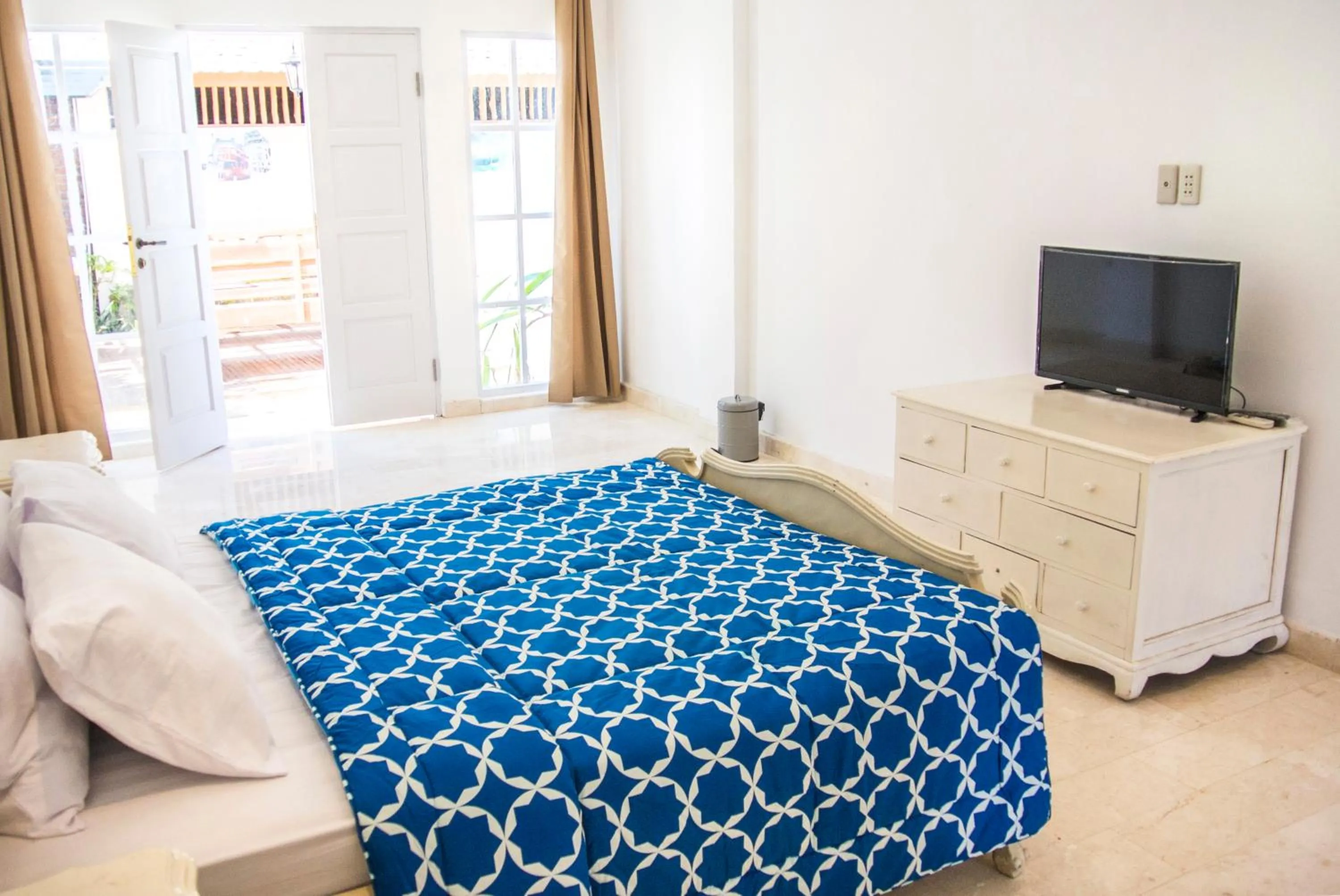 Bed in Hikari Guesthouse