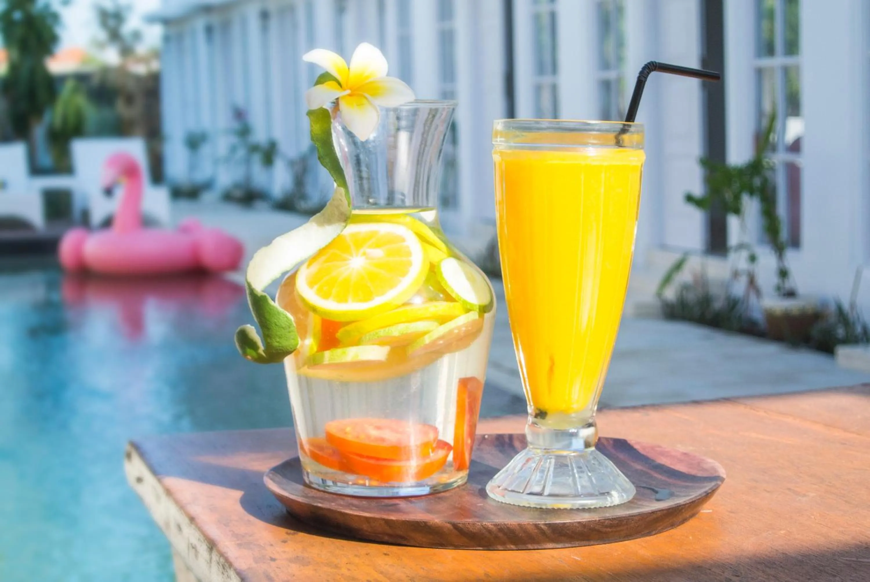 Drinks in Hikari Guesthouse