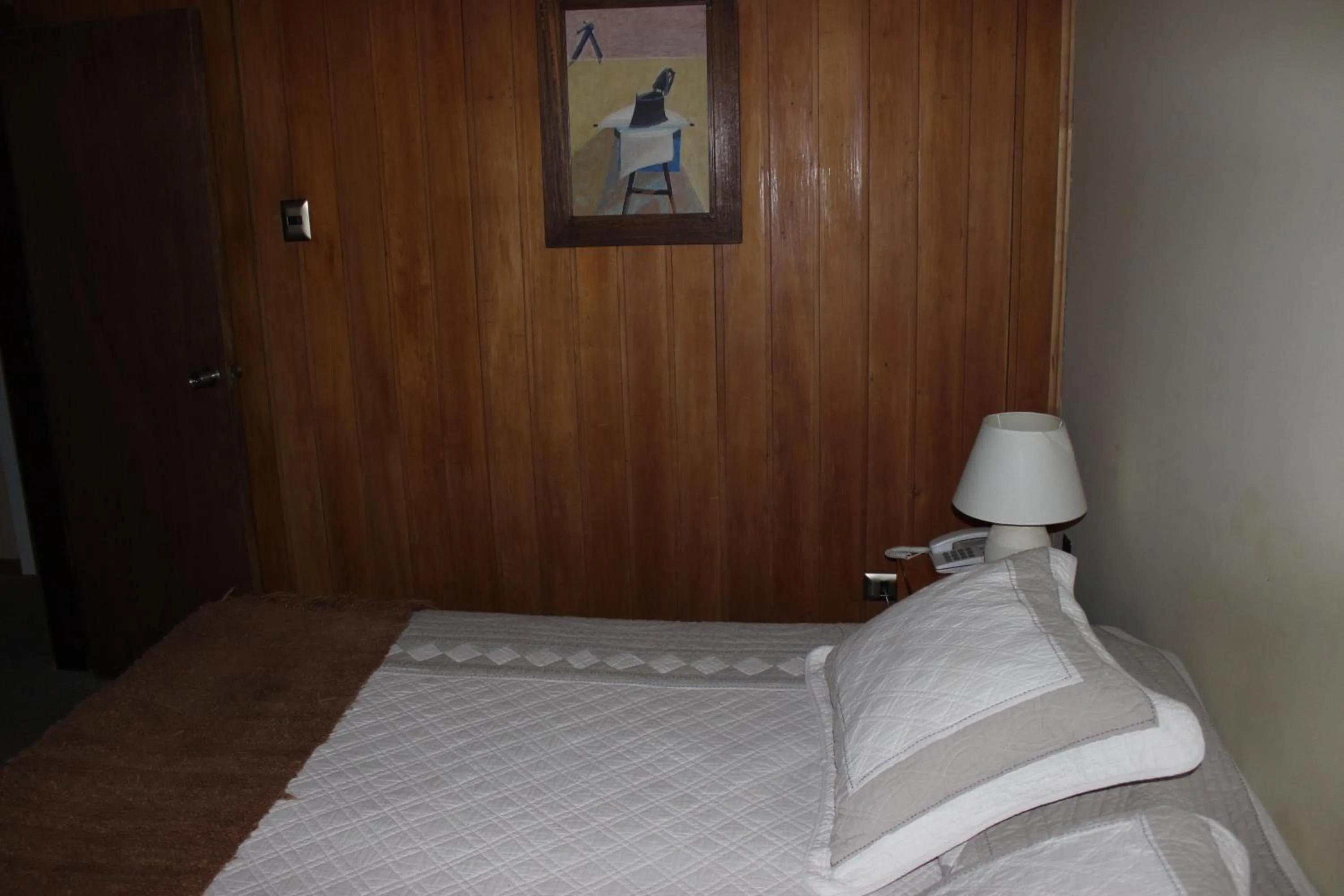 Bed in Hotel Seminario