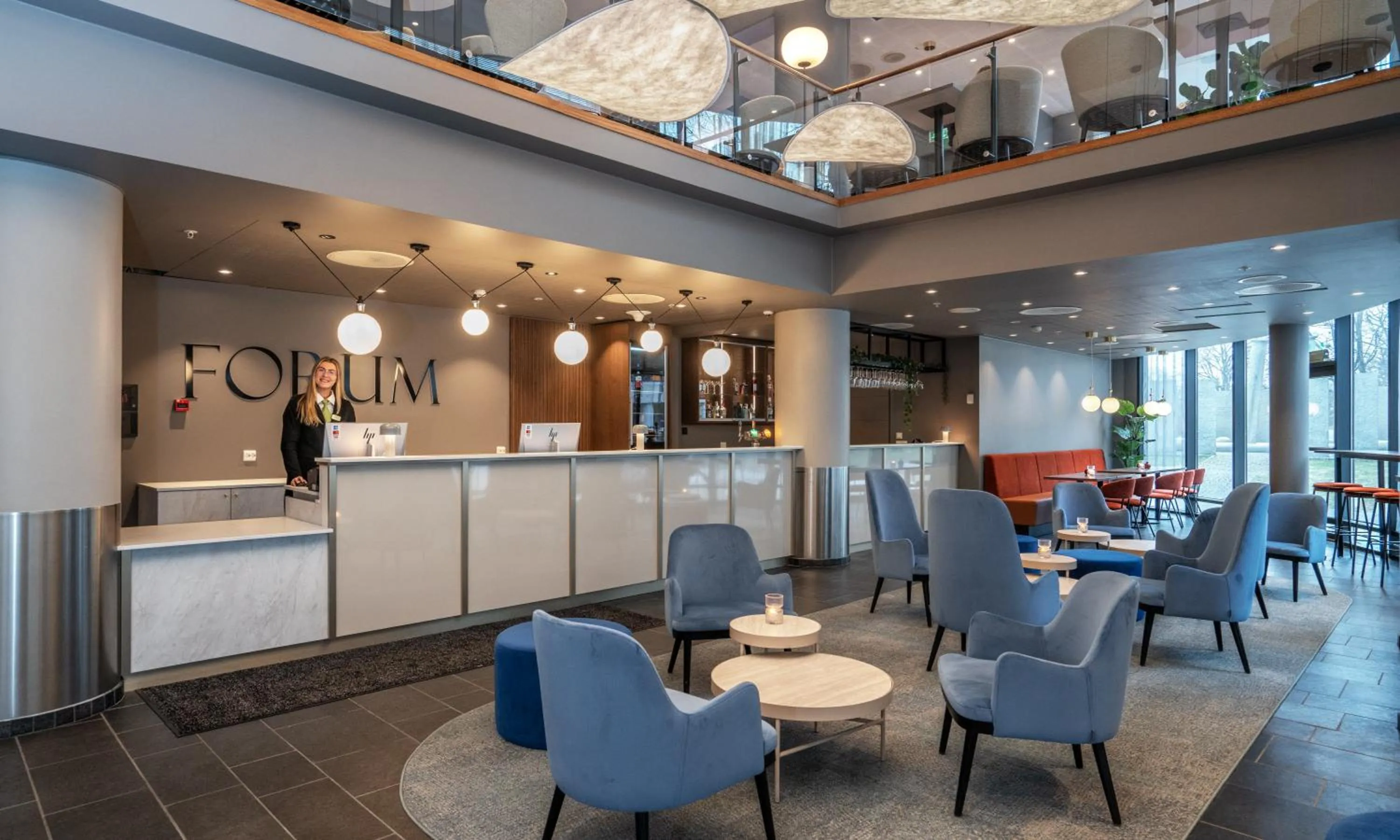 Lobby or reception in Thon Partner Stavanger Forum Hotel