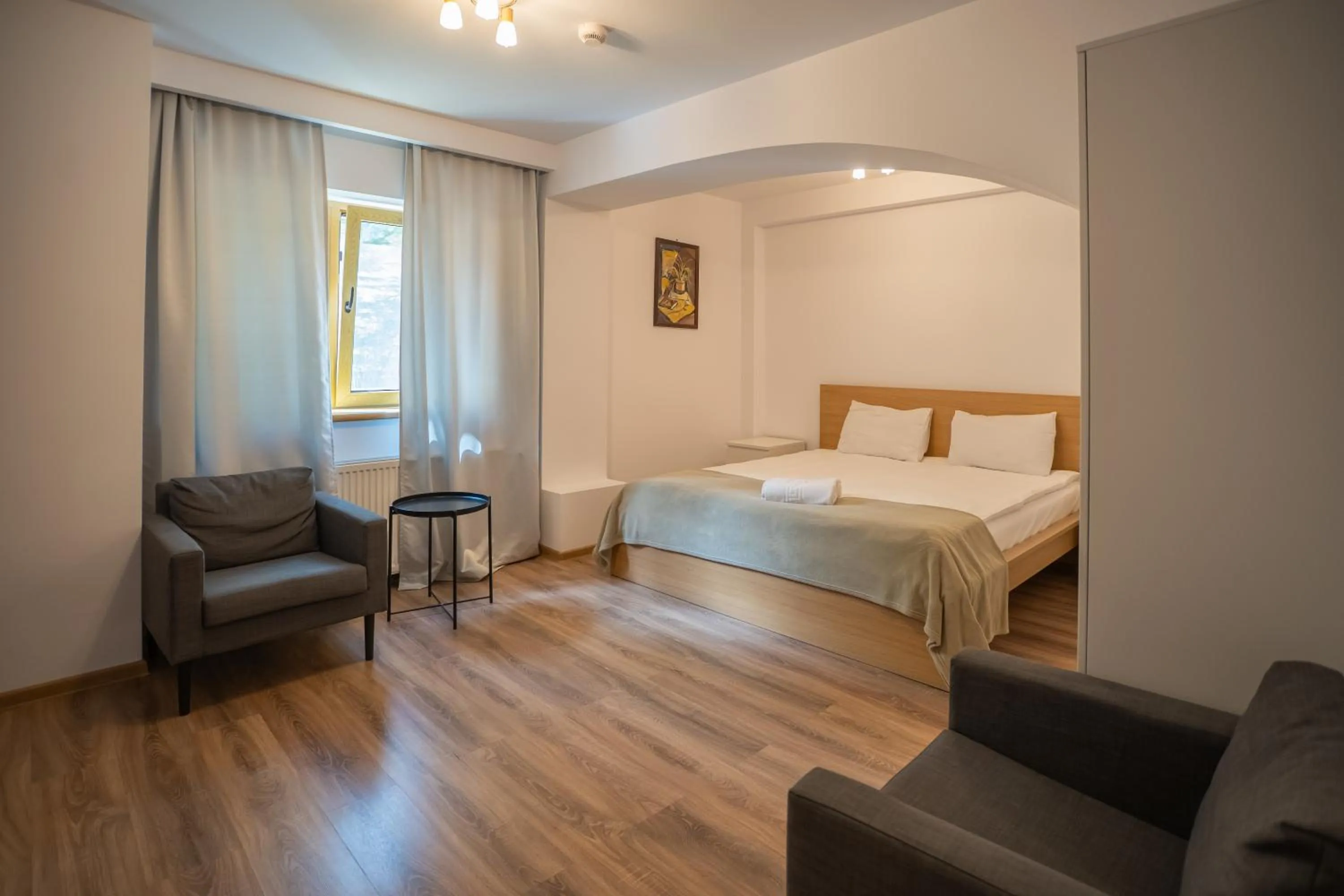 Bedroom, Bed in Opus View