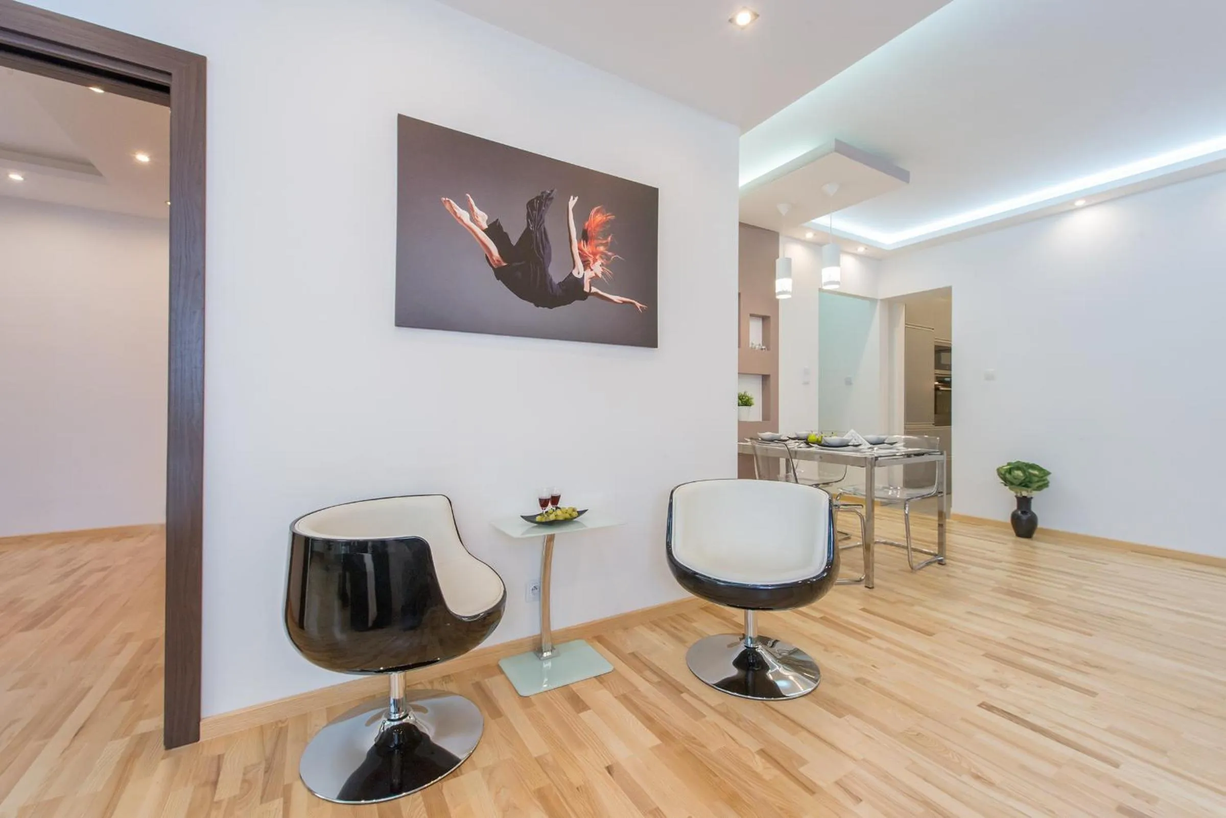 Living room in P&O Apartments Old Town