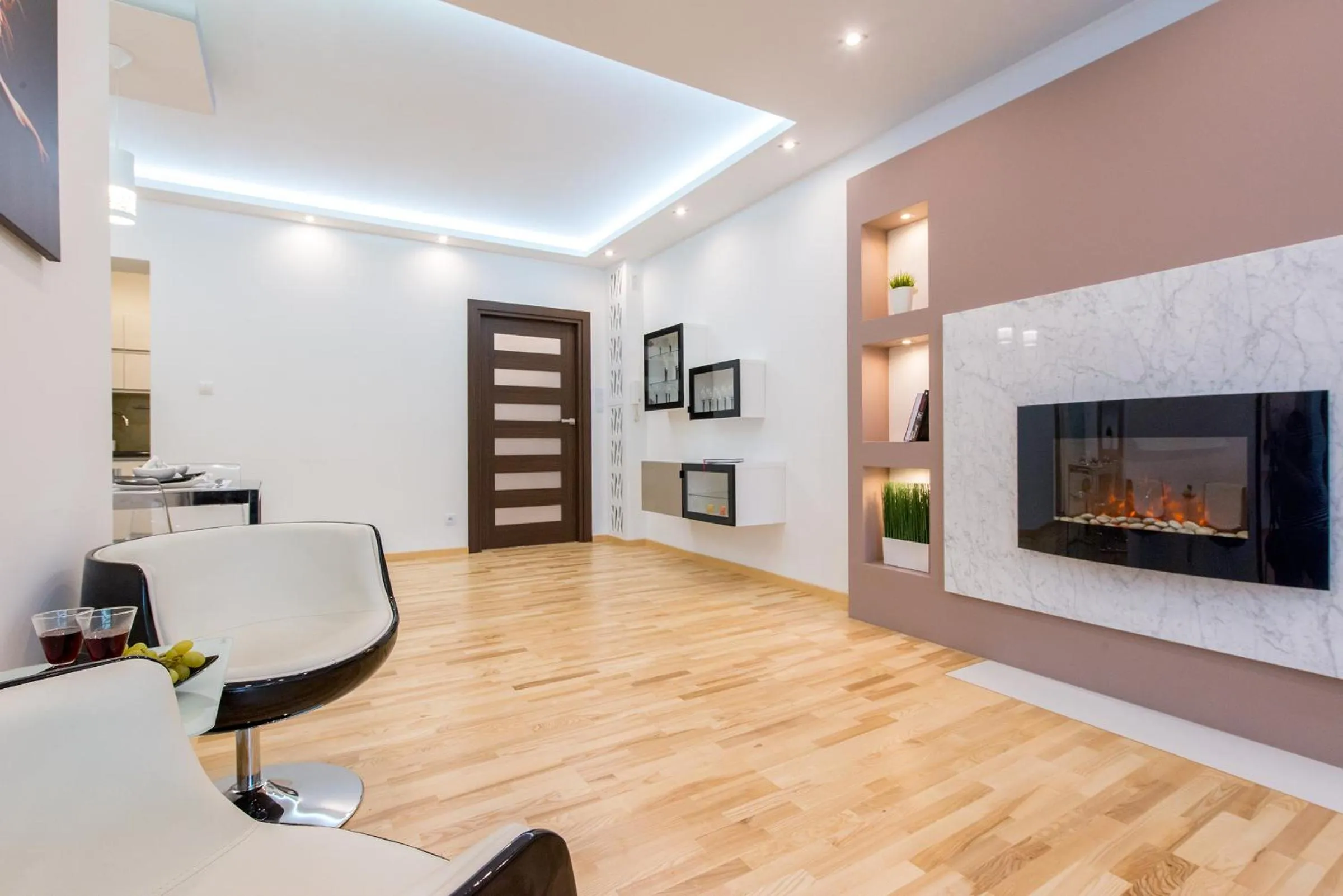 Living room in P&O Apartments Old Town