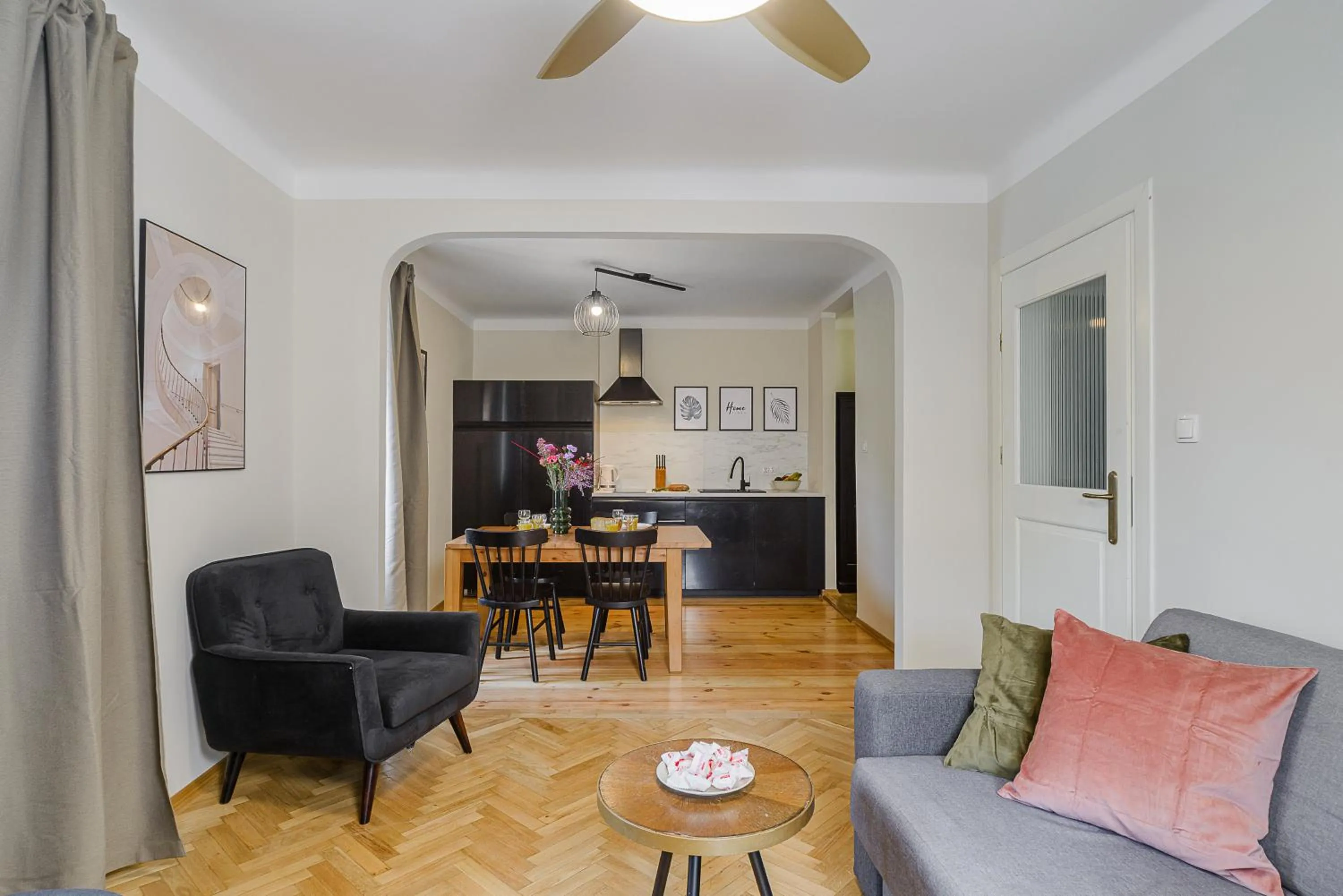 Living room in P&O Apartments Old Town