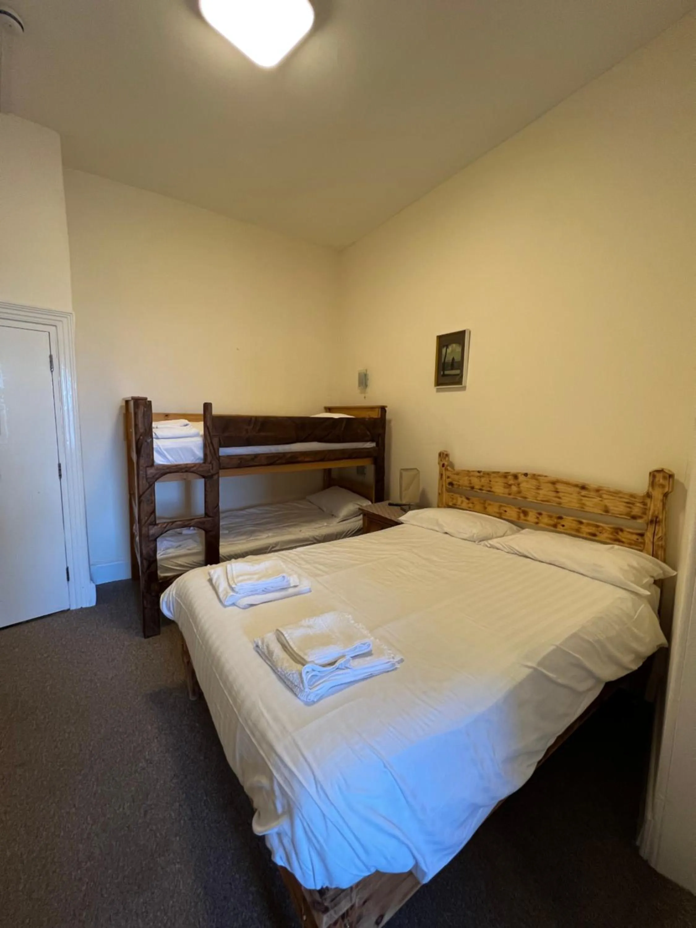 Bed in Royal Britannia Hotel