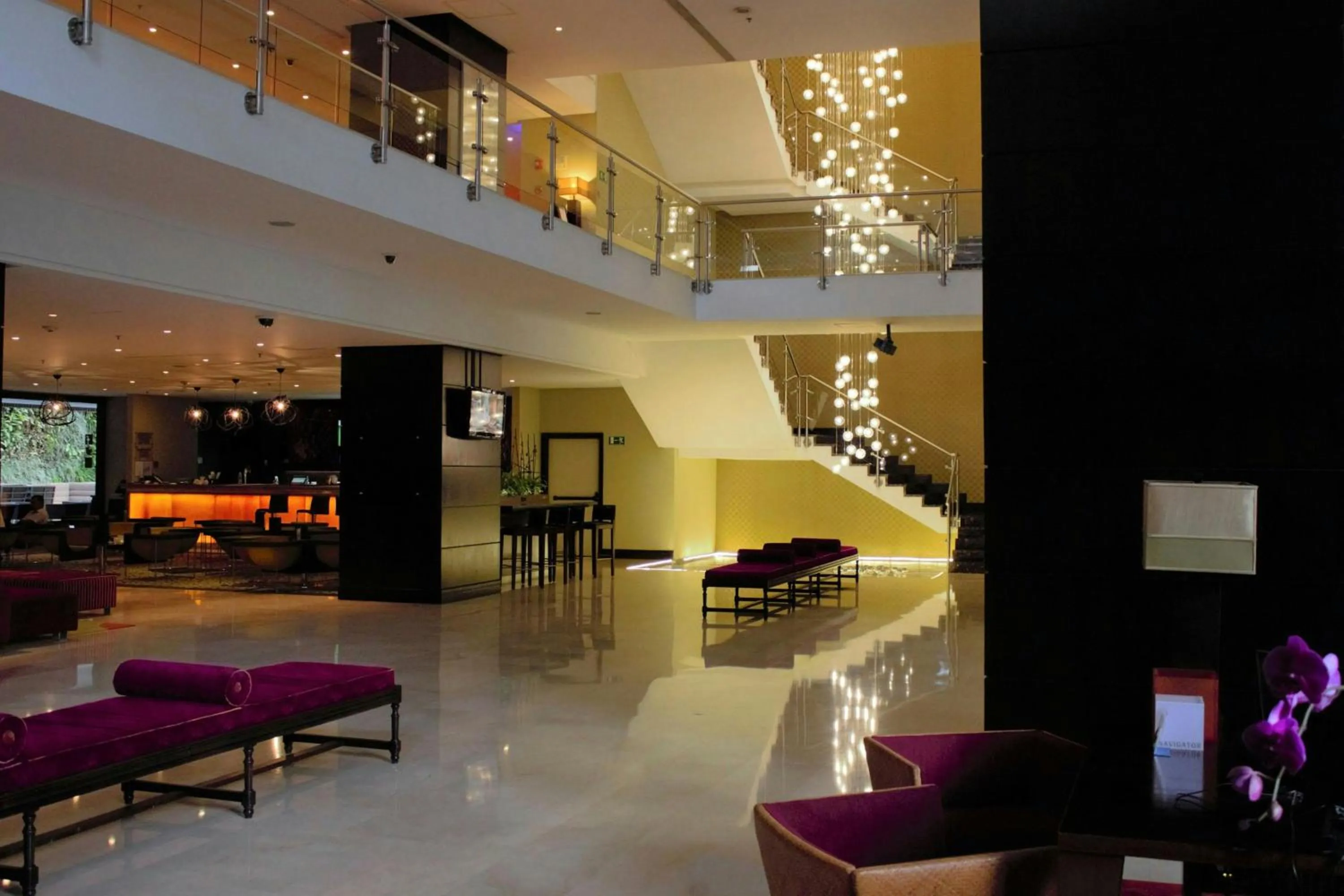 Lobby or reception in Renaissance Caracas La Castellana Hotel