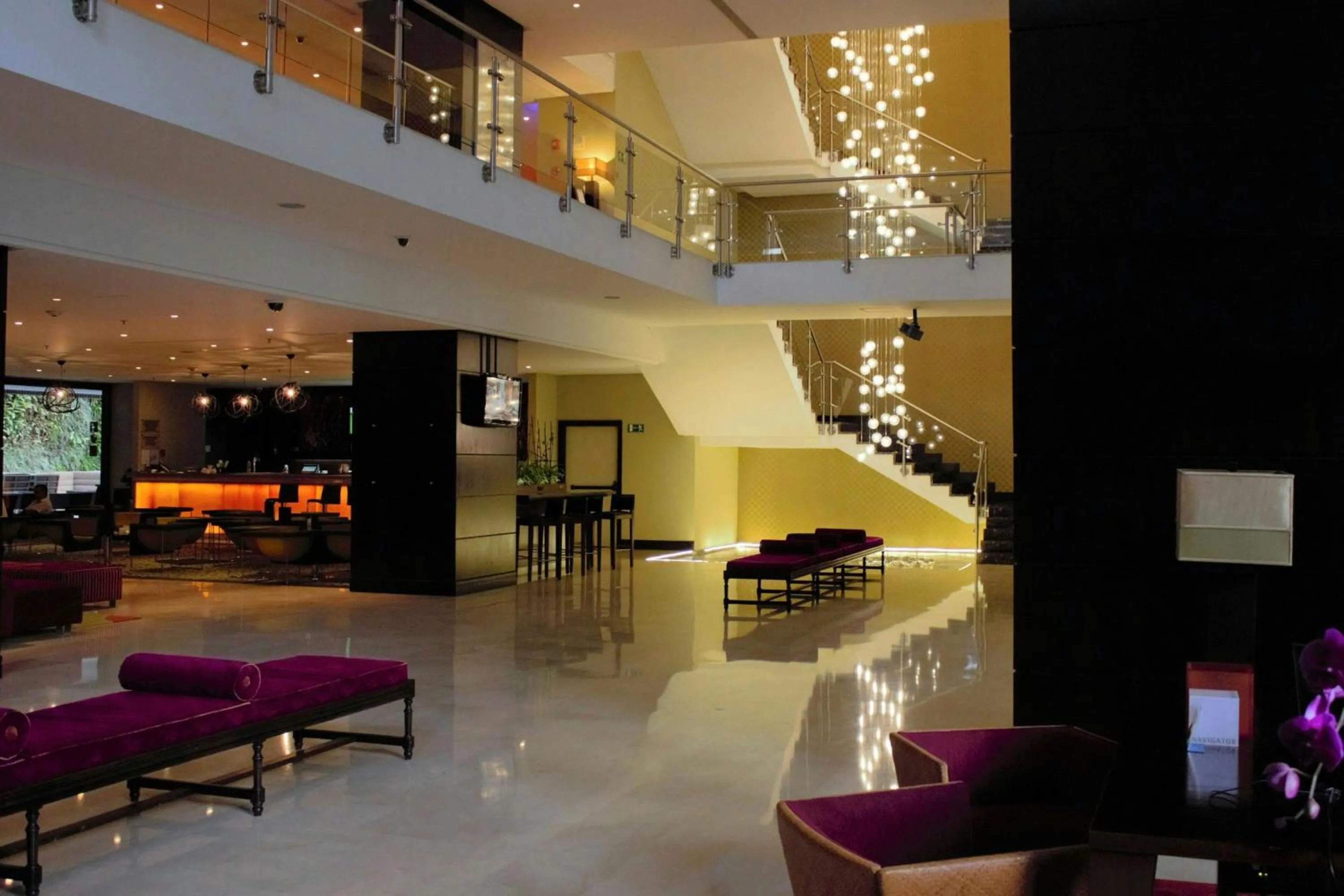 Lobby or reception in Renaissance Caracas La Castellana Hotel