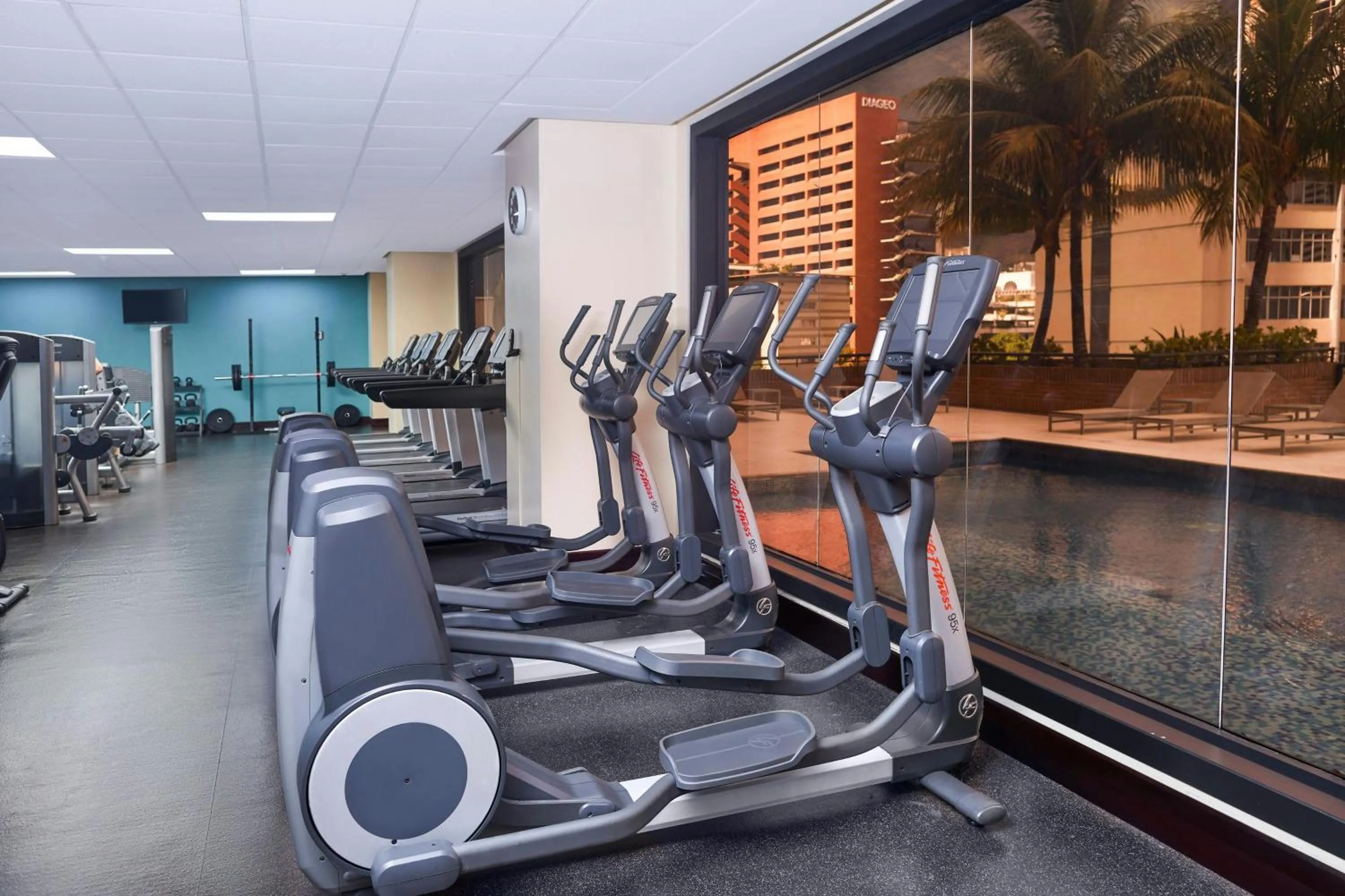 Fitness centre/facilities in Renaissance Caracas La Castellana Hotel