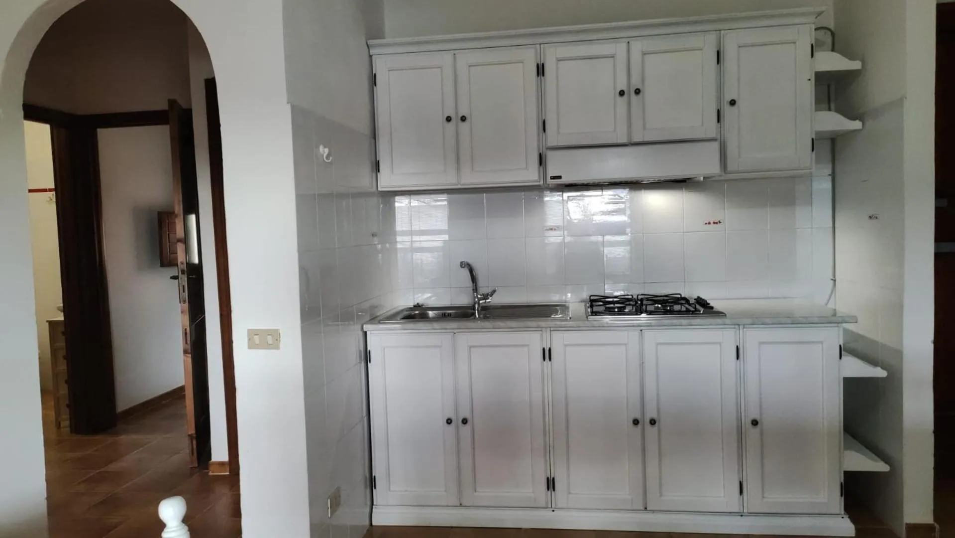 Kitchen or kitchenette in Residence Spiaggia Bianca