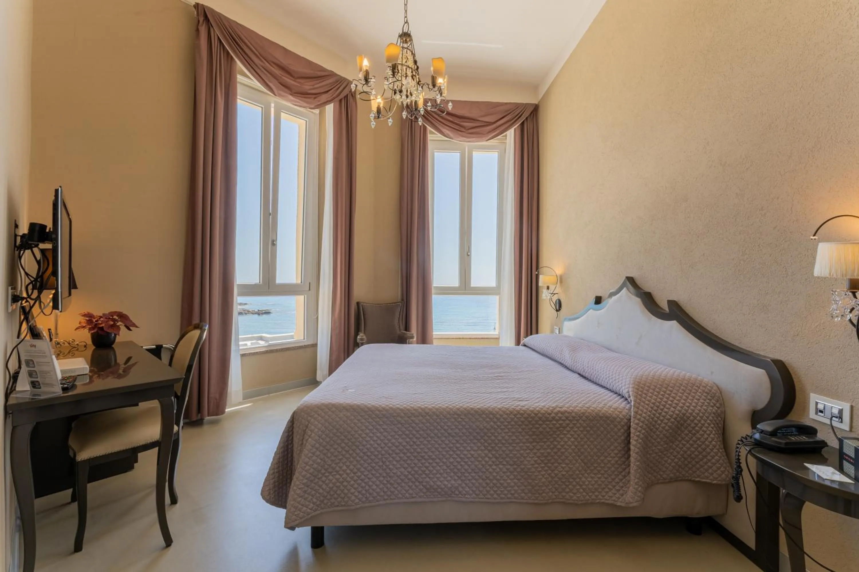 Bed in Villa Mosca Charming House