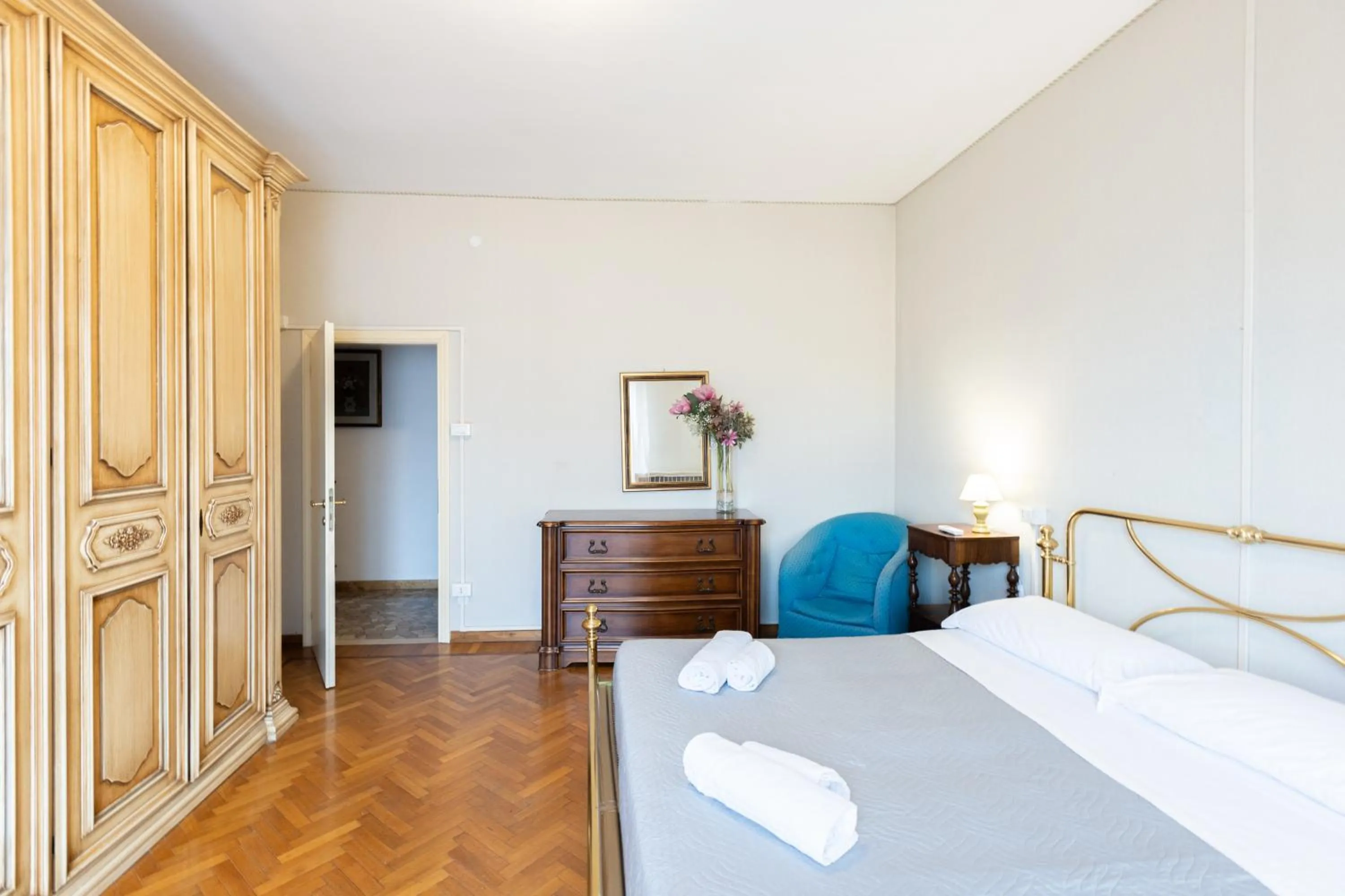 Bedroom, Bed in Montebello, Bologna by Short Holidays