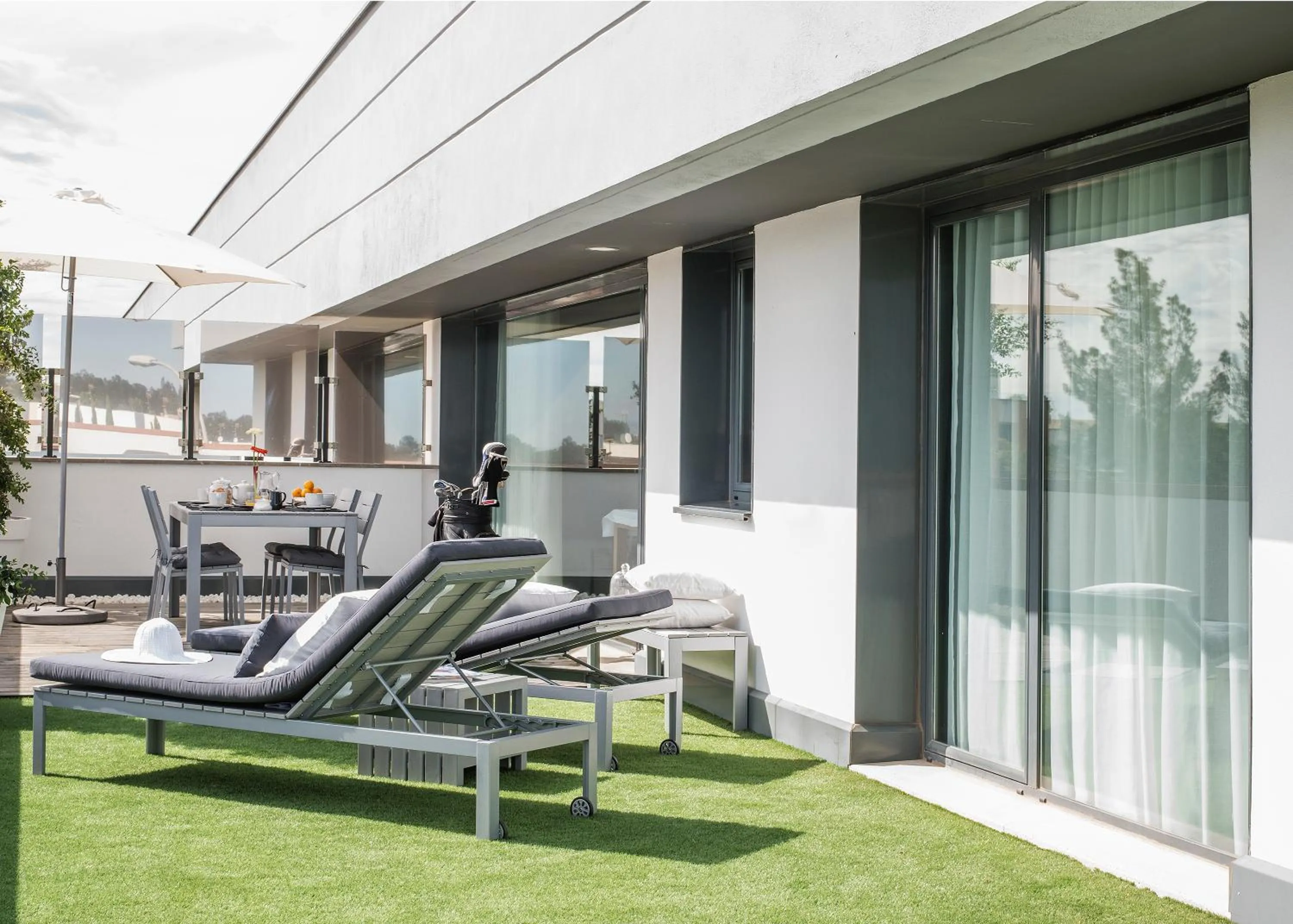 Balcony/Terrace in Sevilla Green Suites