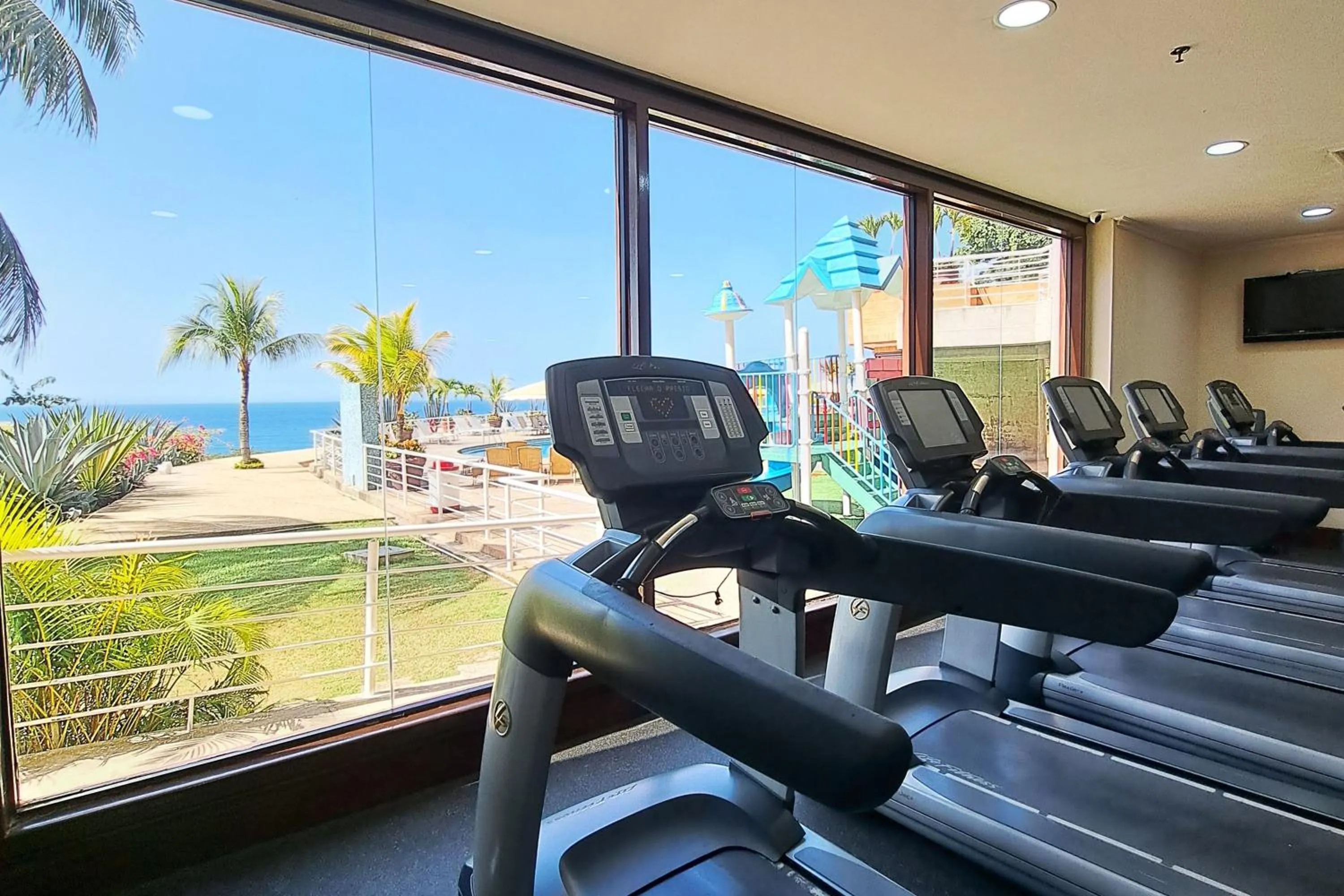 Fitness centre/facilities in Marriott Venezuela Hotel Playa Grande