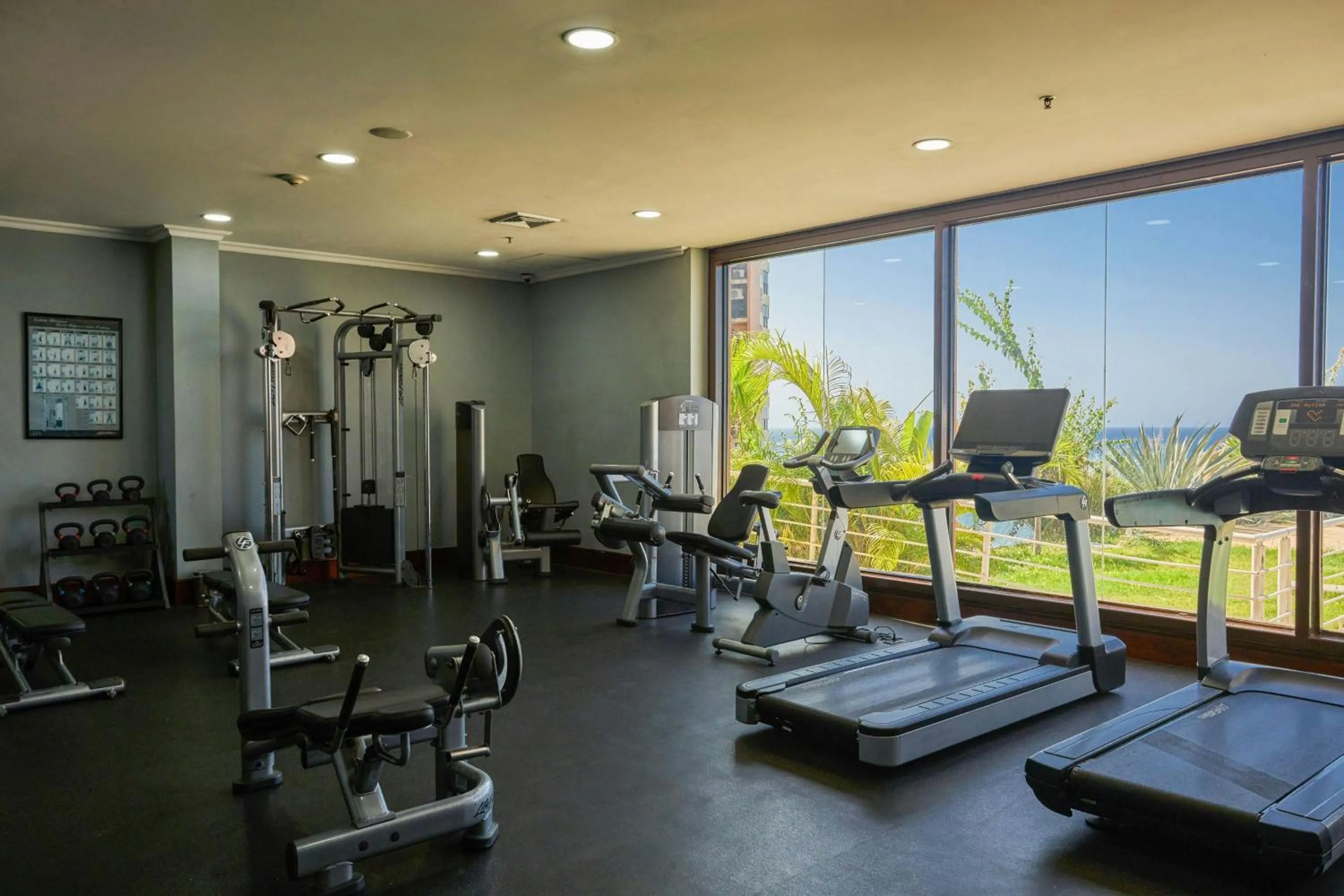Fitness centre/facilities in Marriott Venezuela Hotel Playa Grande