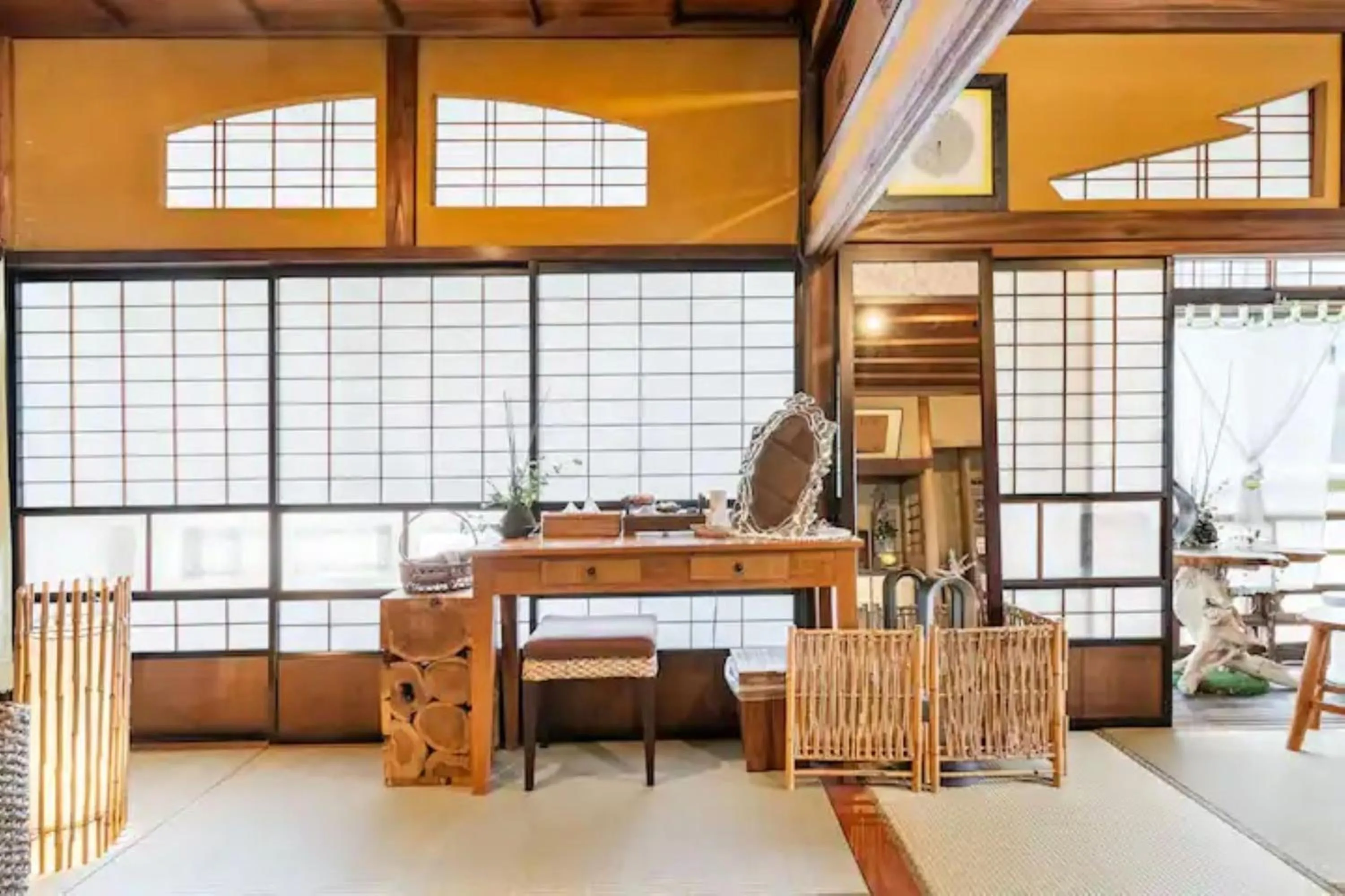 Photo of the whole room in Kominka Mitsuhama Ryokan