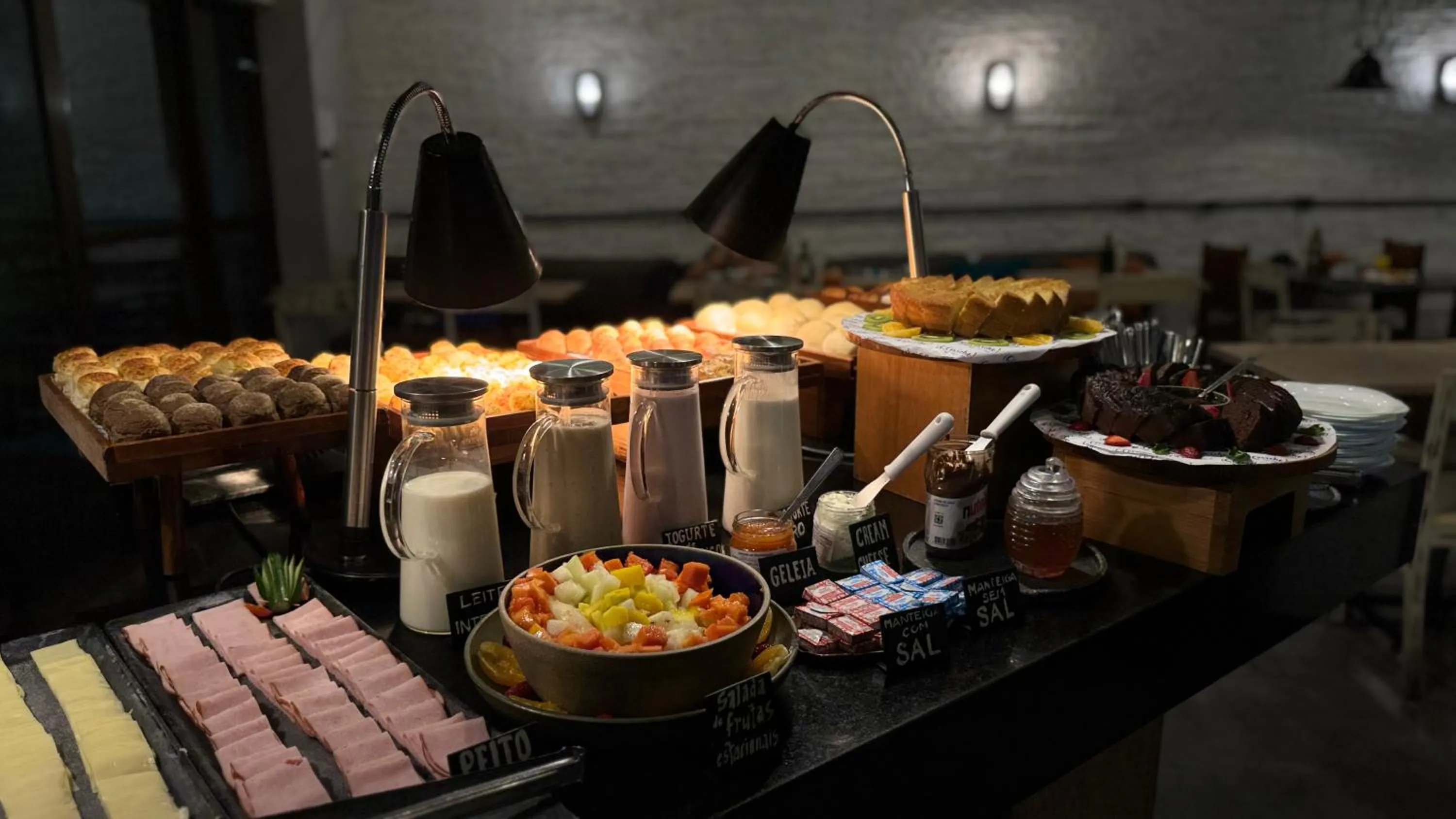 Buffet breakfast in ibis Styles SP Faria Lima