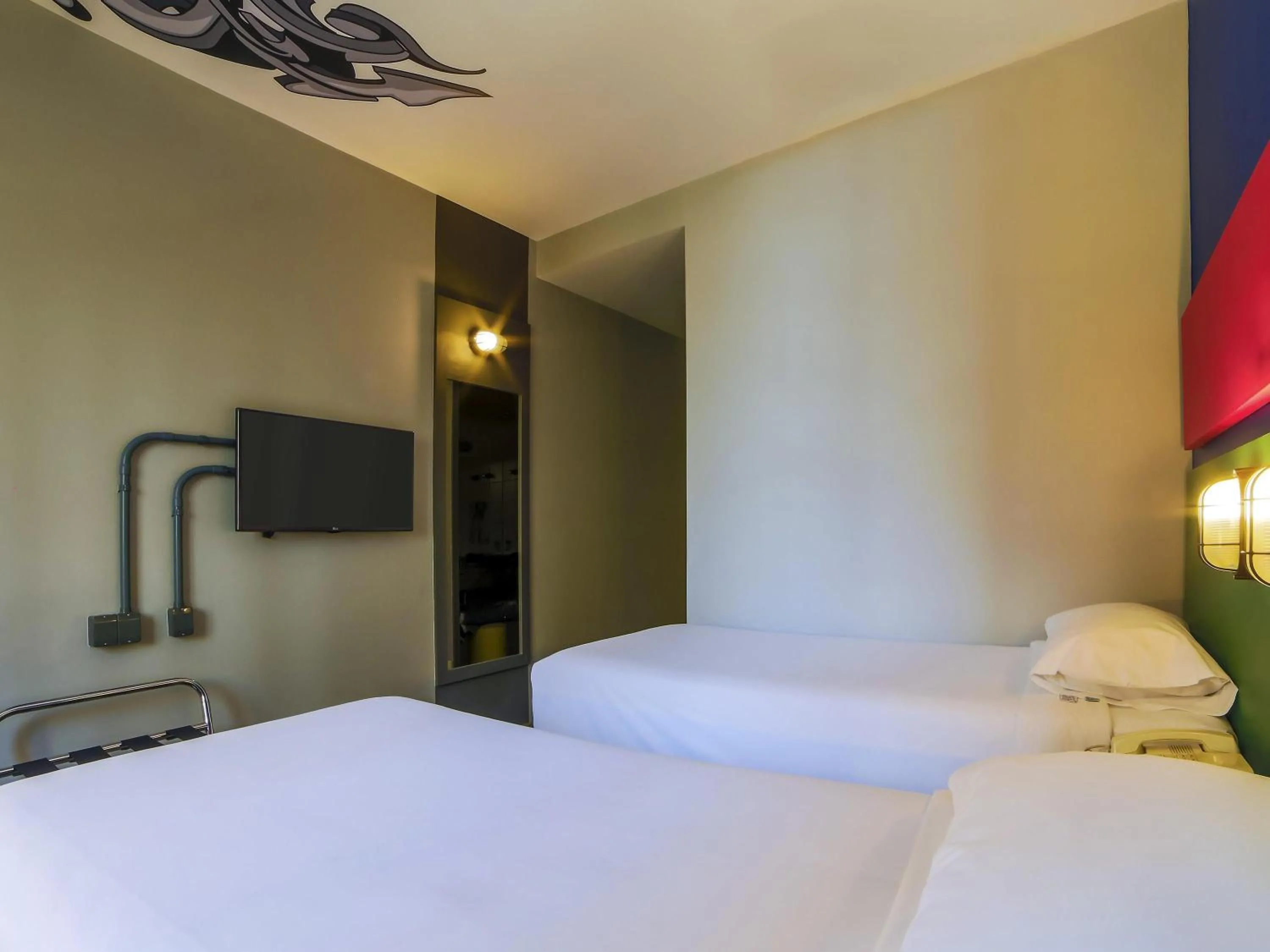 Bedroom, Bed in ibis Styles SP Faria Lima