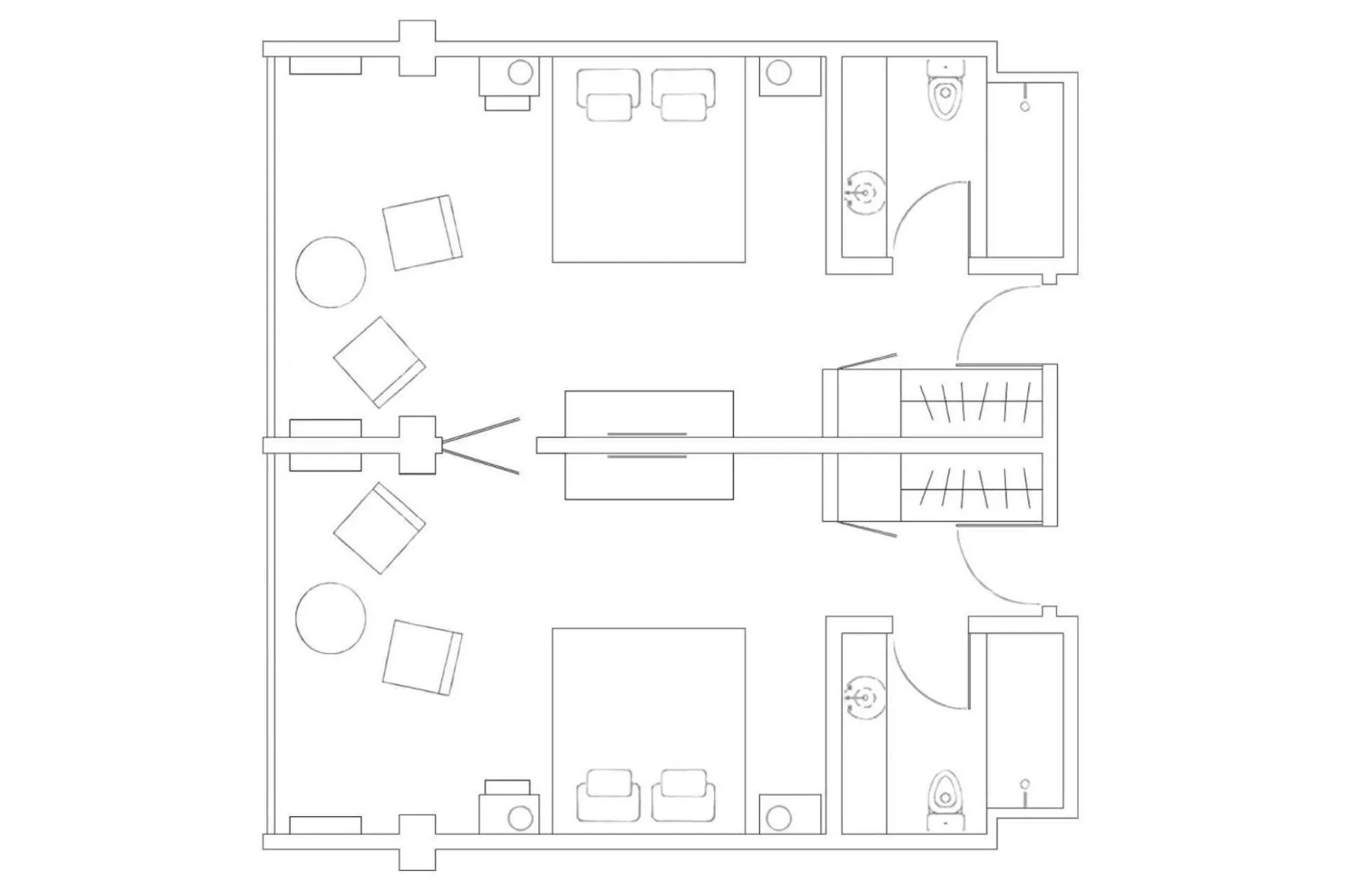 Photo of the whole room in Almyra