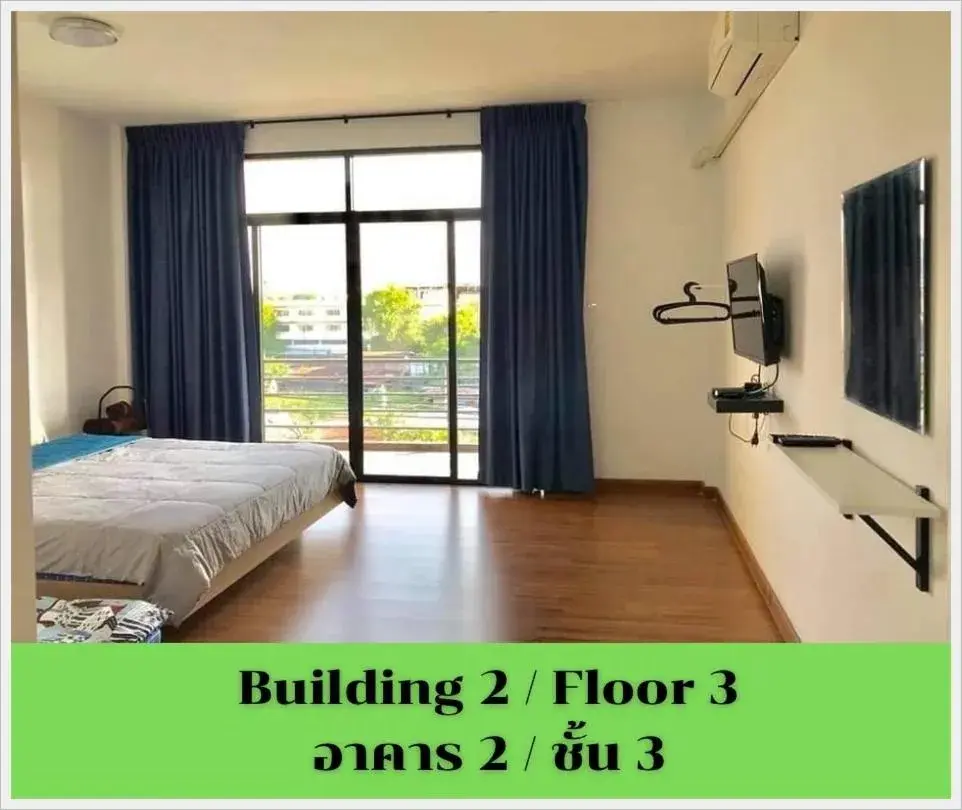 Double or Twin Room with Terrace in HOMEY-Sleepy Don Mueang Airport Hostel Double or Twin Room with Terrace in HOMEY-Sleepy Don Mueang Airport Hostel