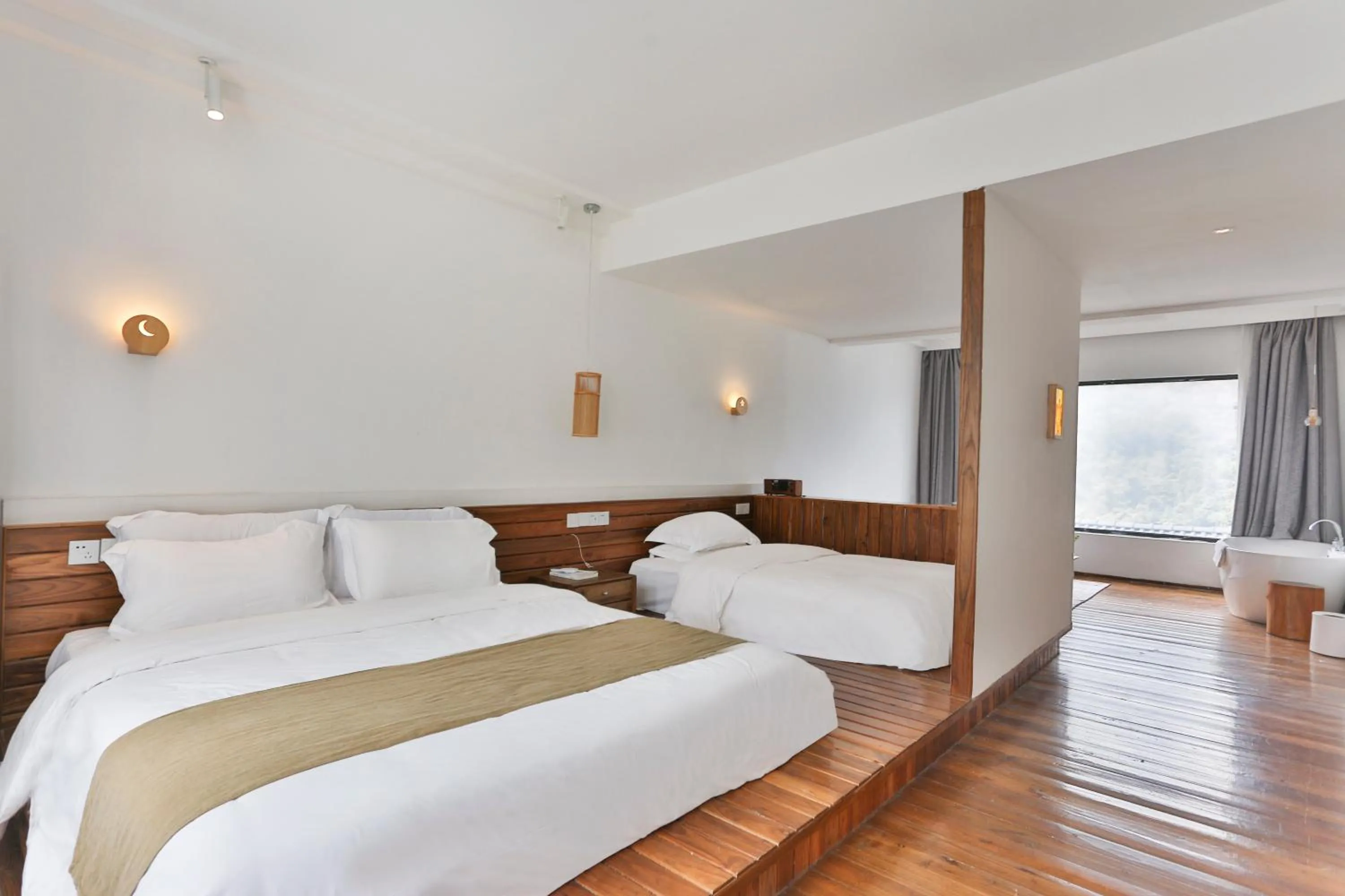 Property building, Bed in Purespace