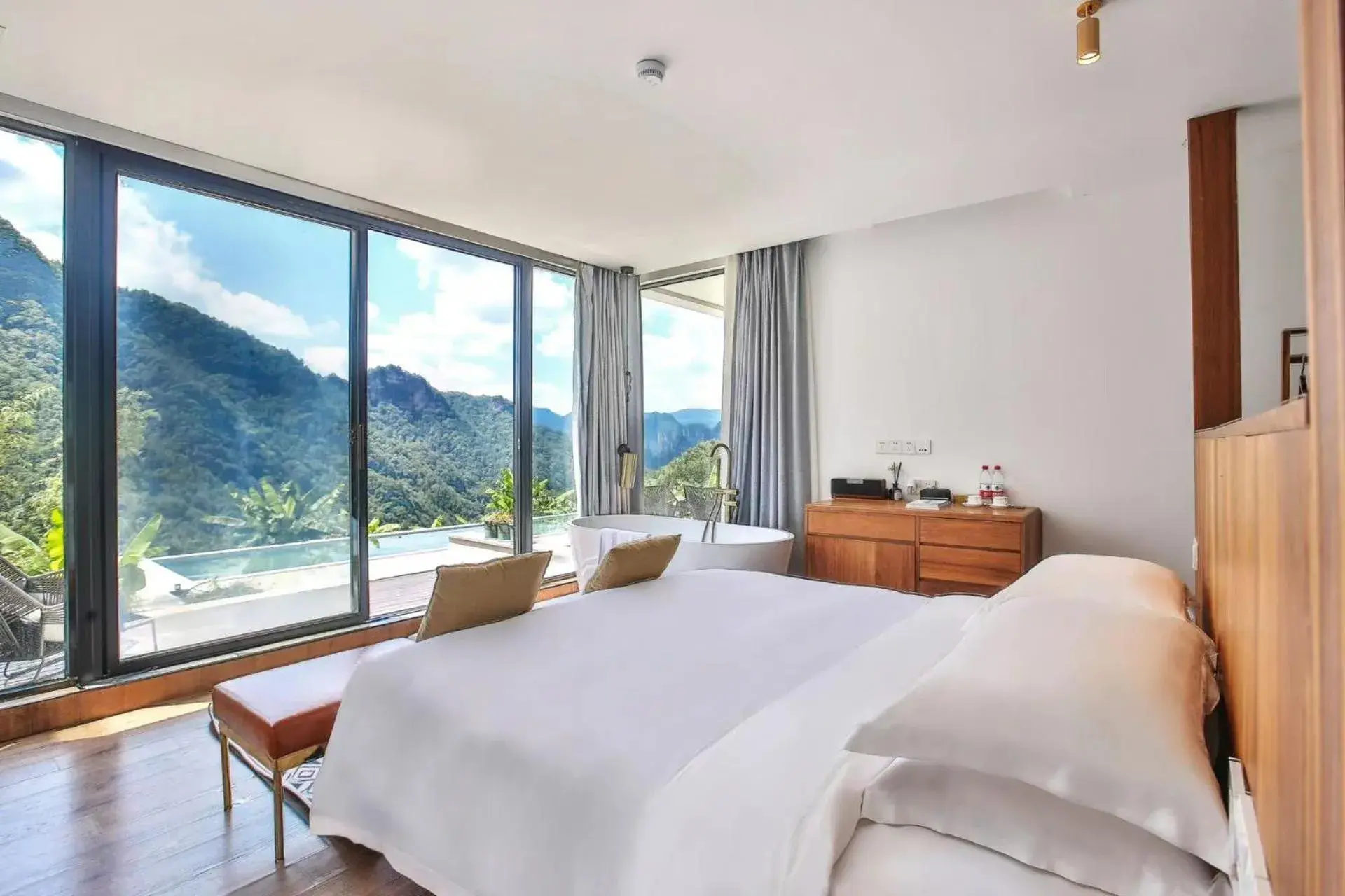 King Room with Mountain View (Terrace) in Purespace King Room with Mountain View (Terrace) in Purespace