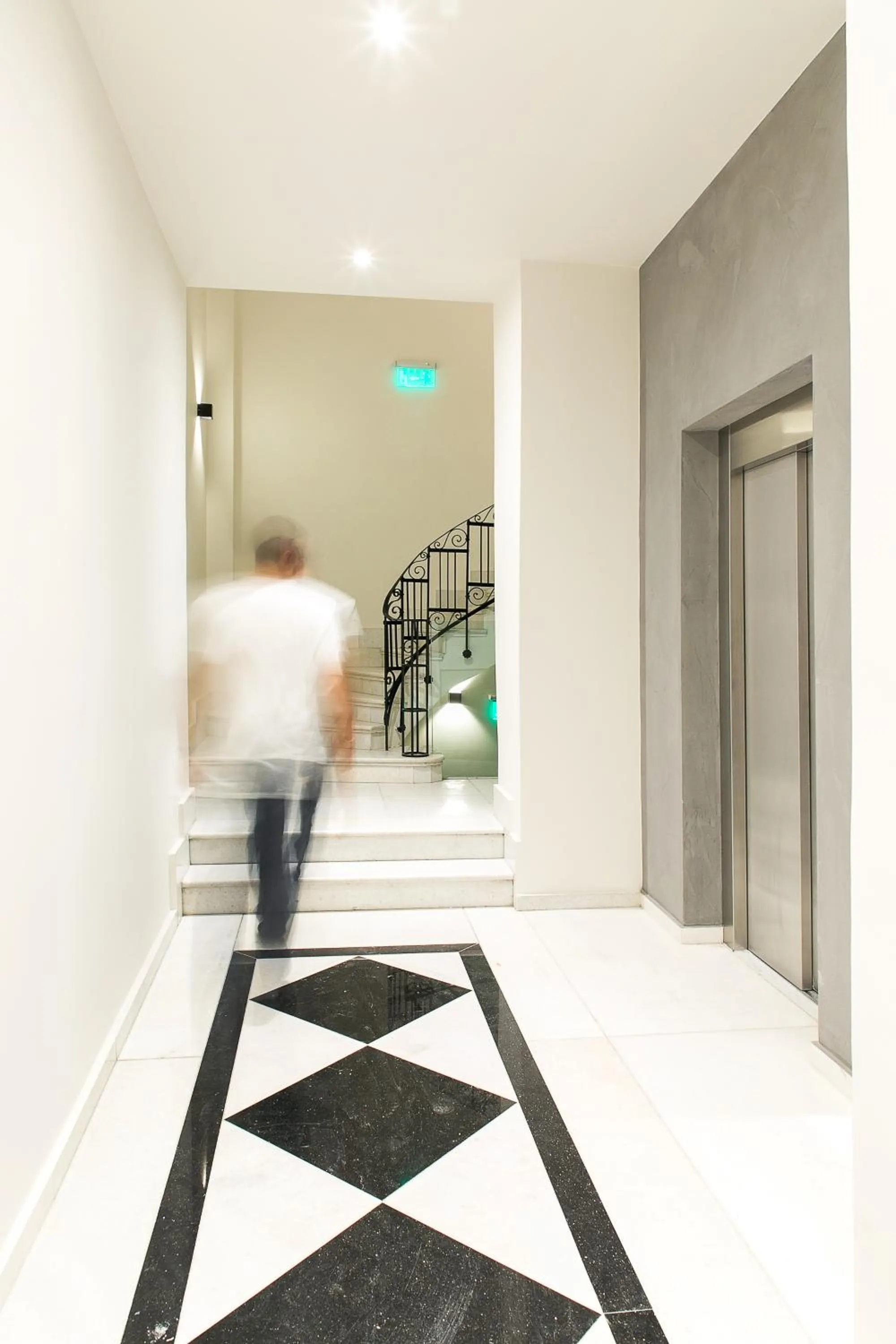 elevator in Superior One Boutique Hotel