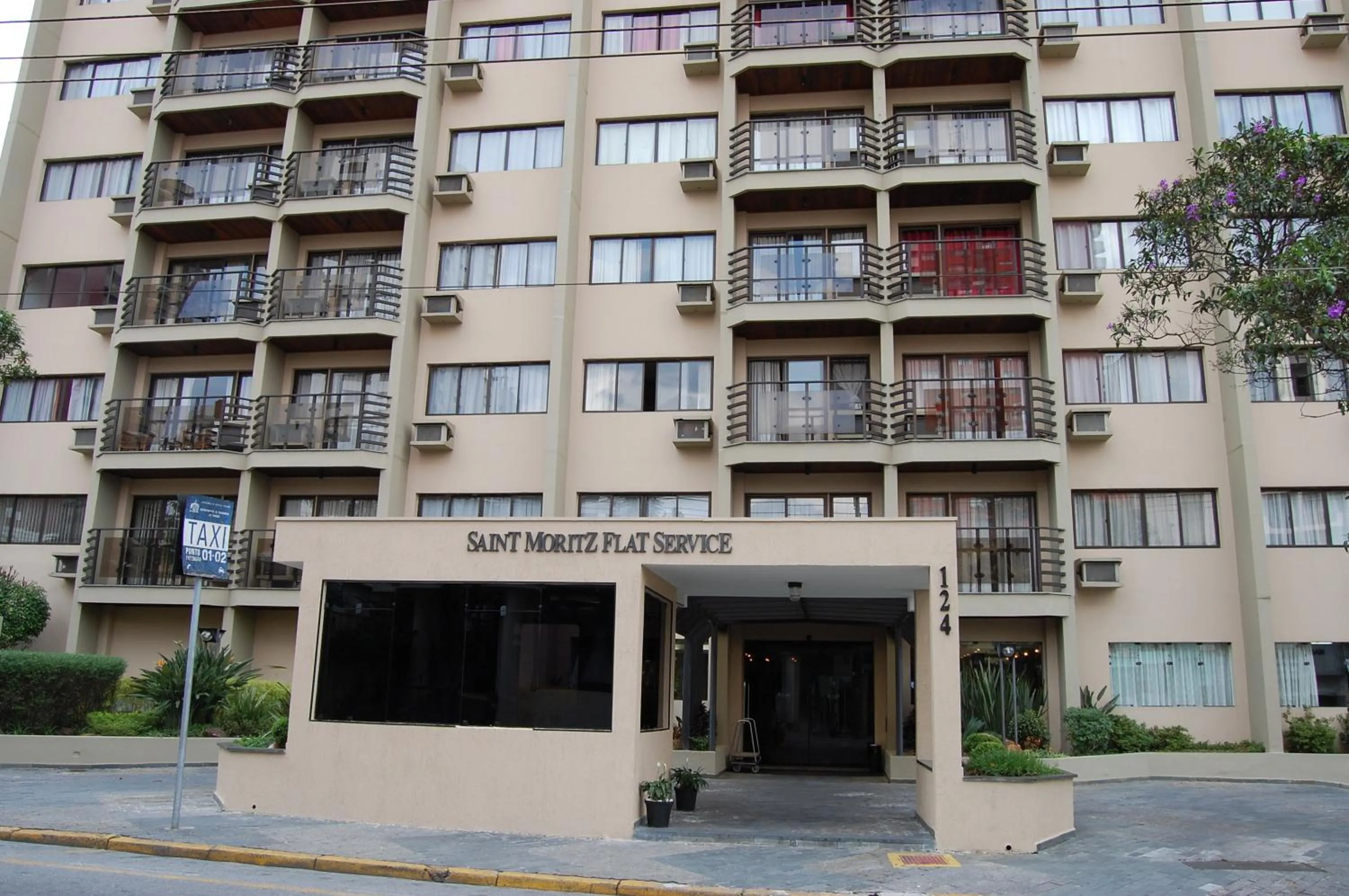 Facade/entrance in Astron St Moritz by Nobile