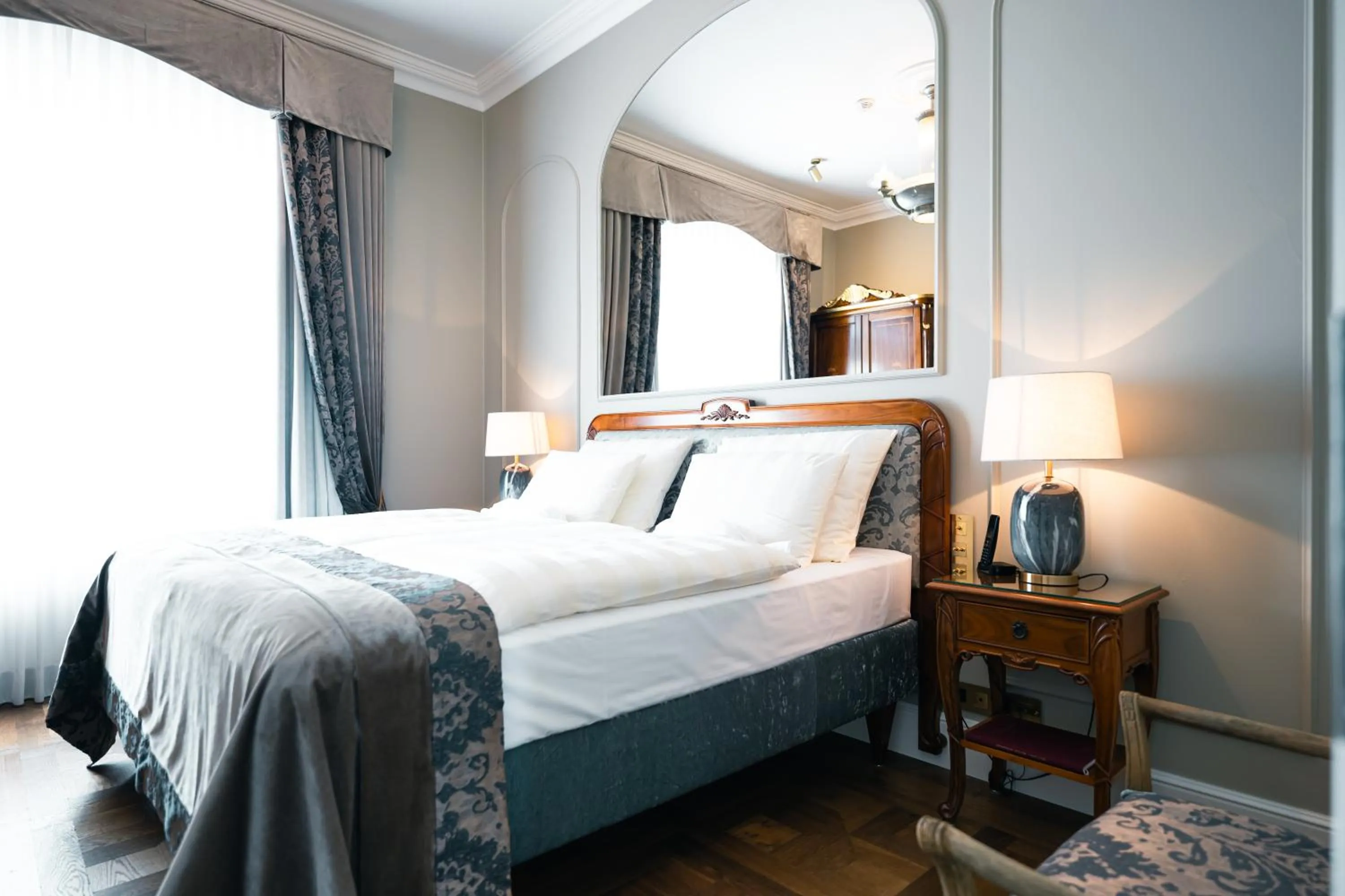 Bed in Hotel Miramar