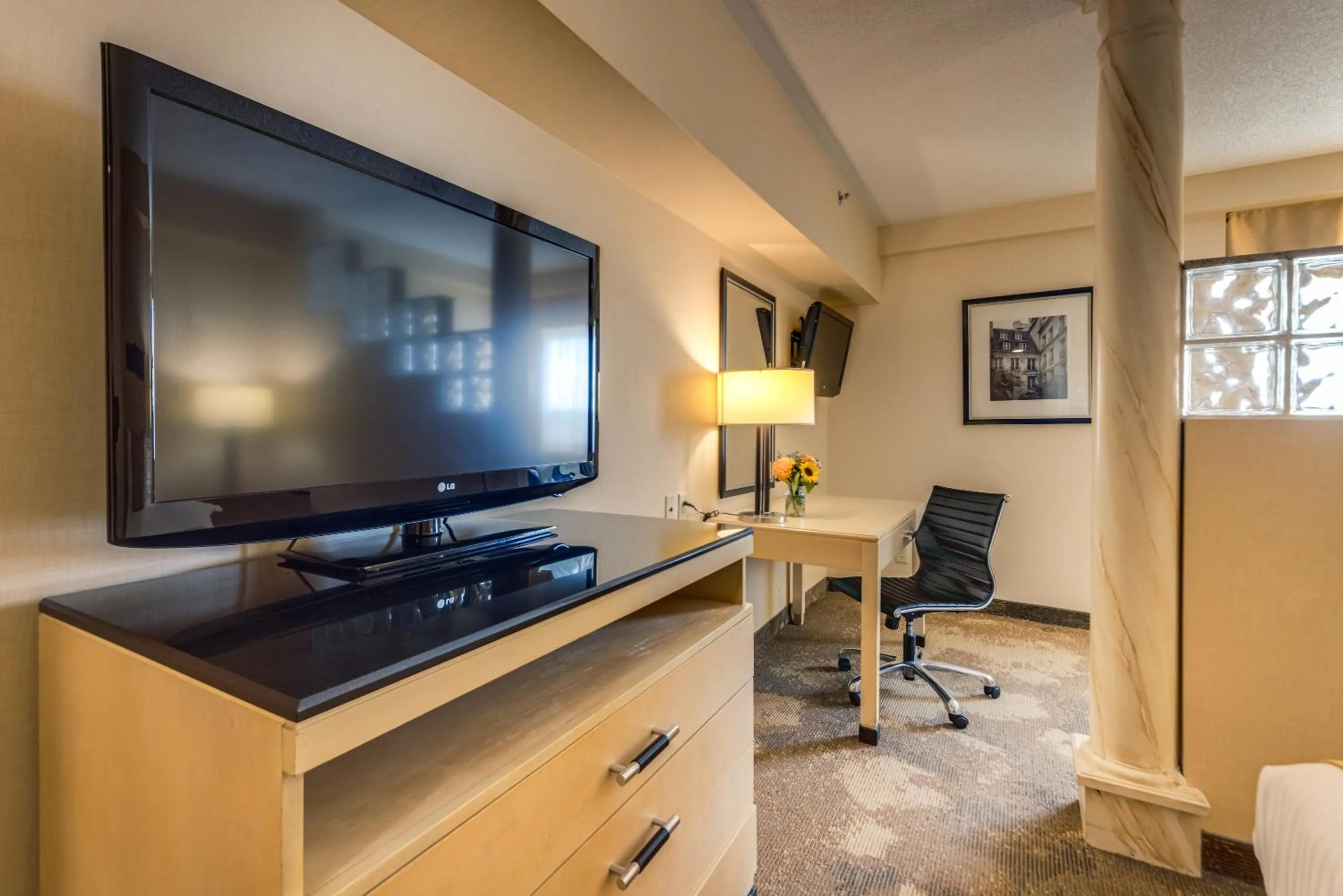 TV and multimedia in Monte Carlo Inn & Suites Downtown Markham