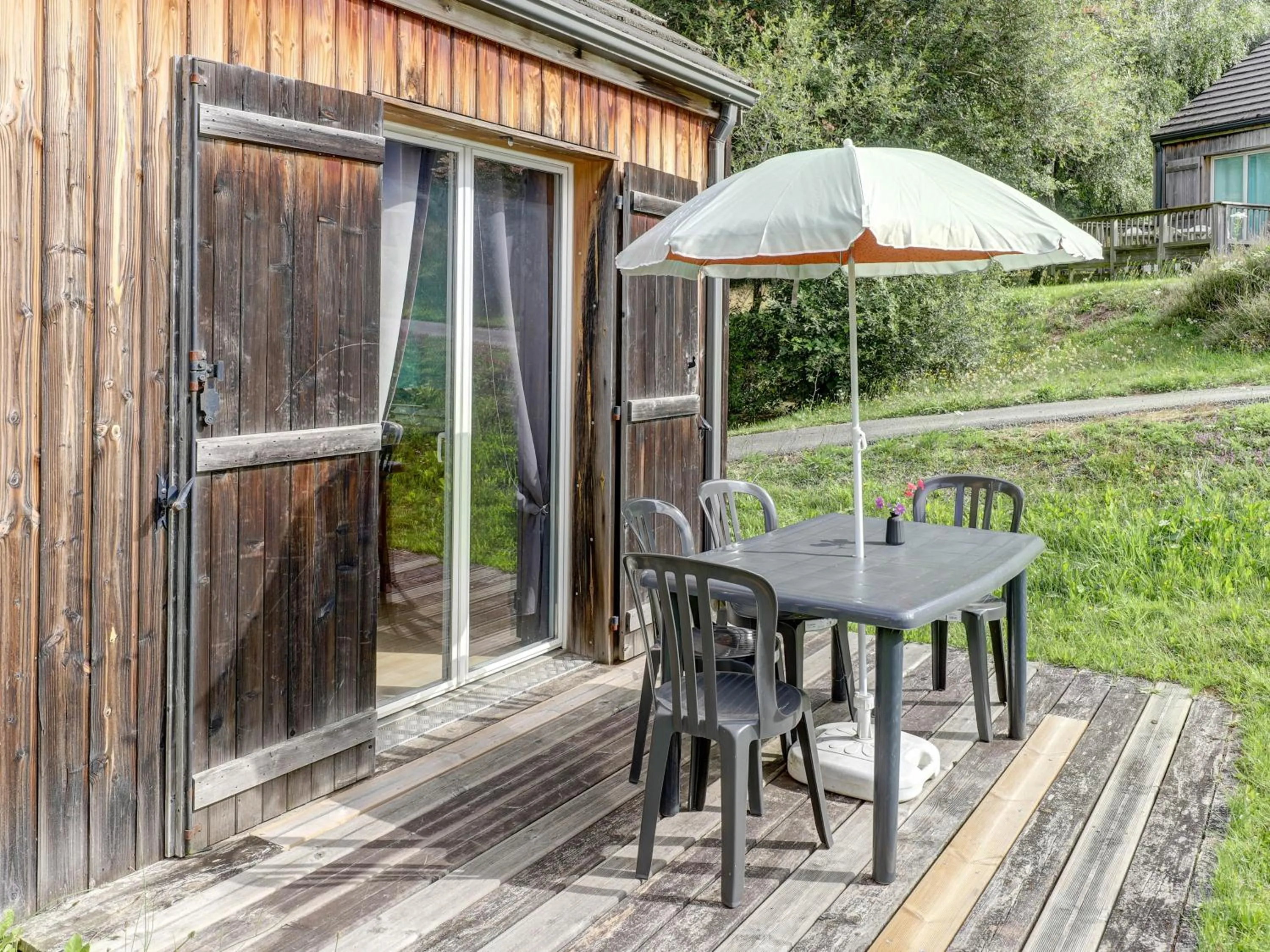 Balcony/Terrace in Vacancéole - Residence le Domaine du Bosquet