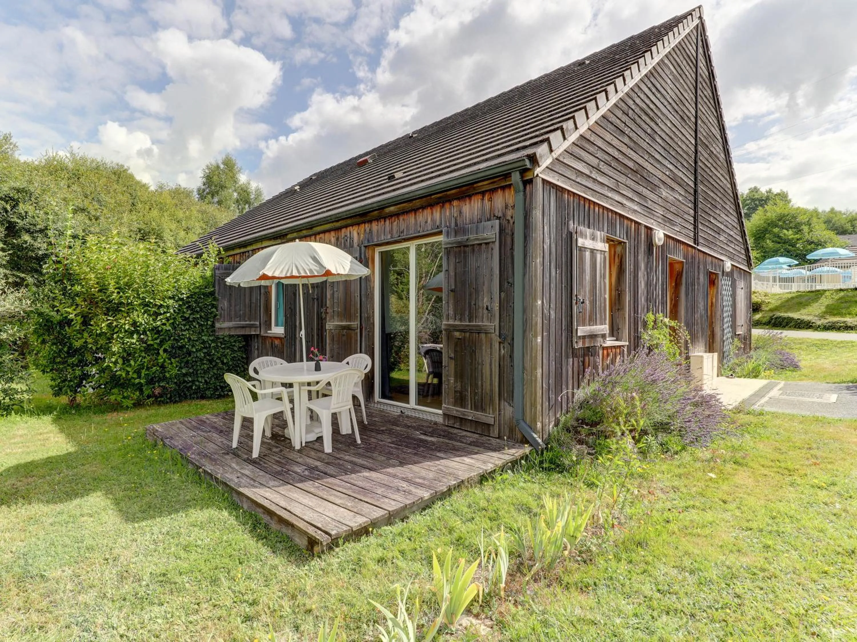 Balcony/Terrace in Vacancéole - Residence le Domaine du Bosquet