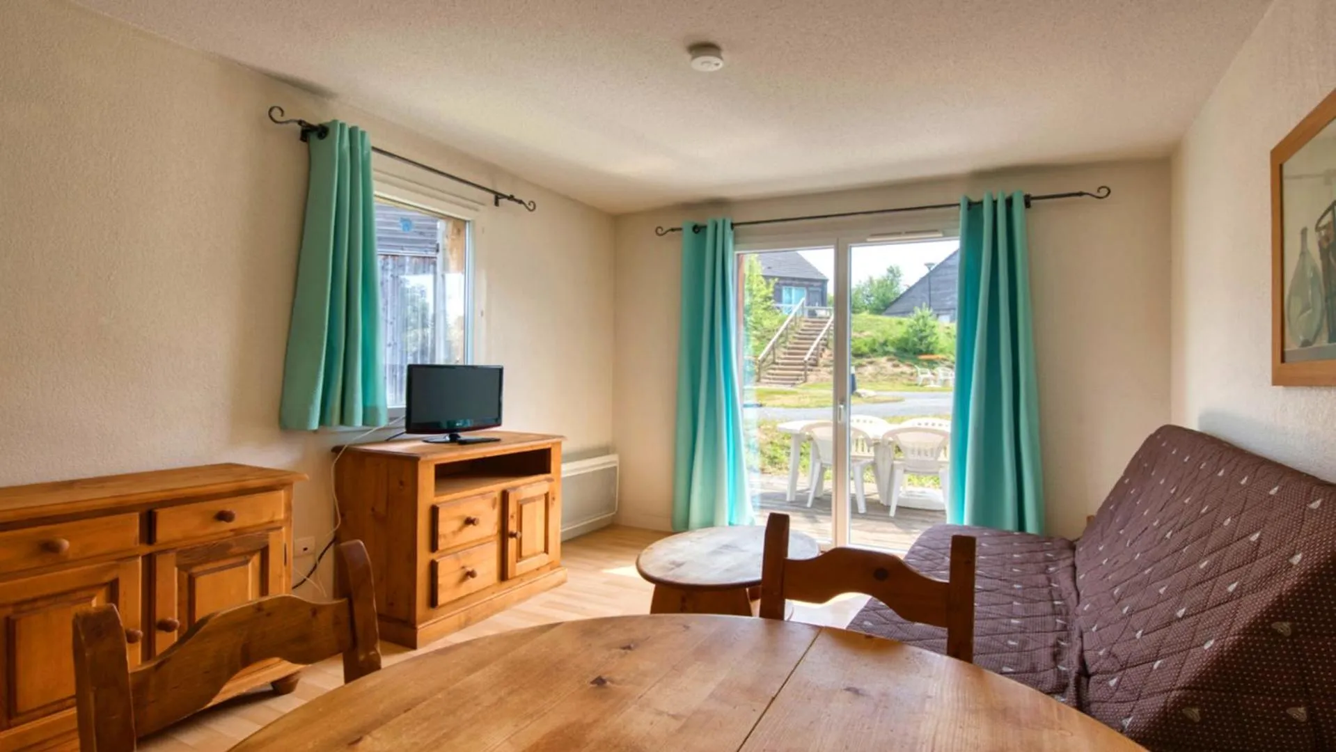 Living room in Vacancéole - Residence le Domaine du Bosquet