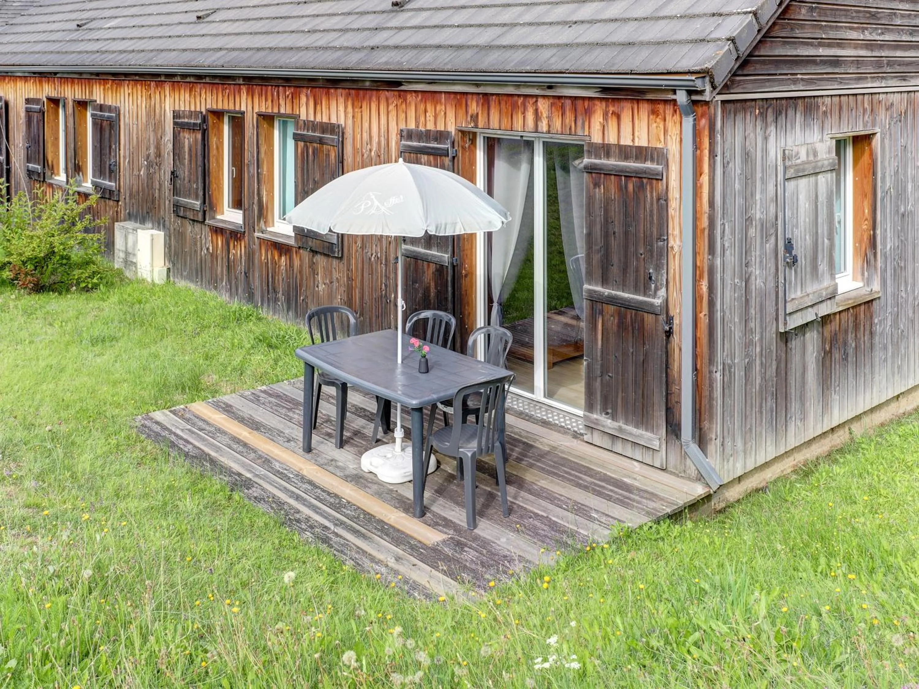 Balcony/Terrace in Vacancéole - Residence le Domaine du Bosquet