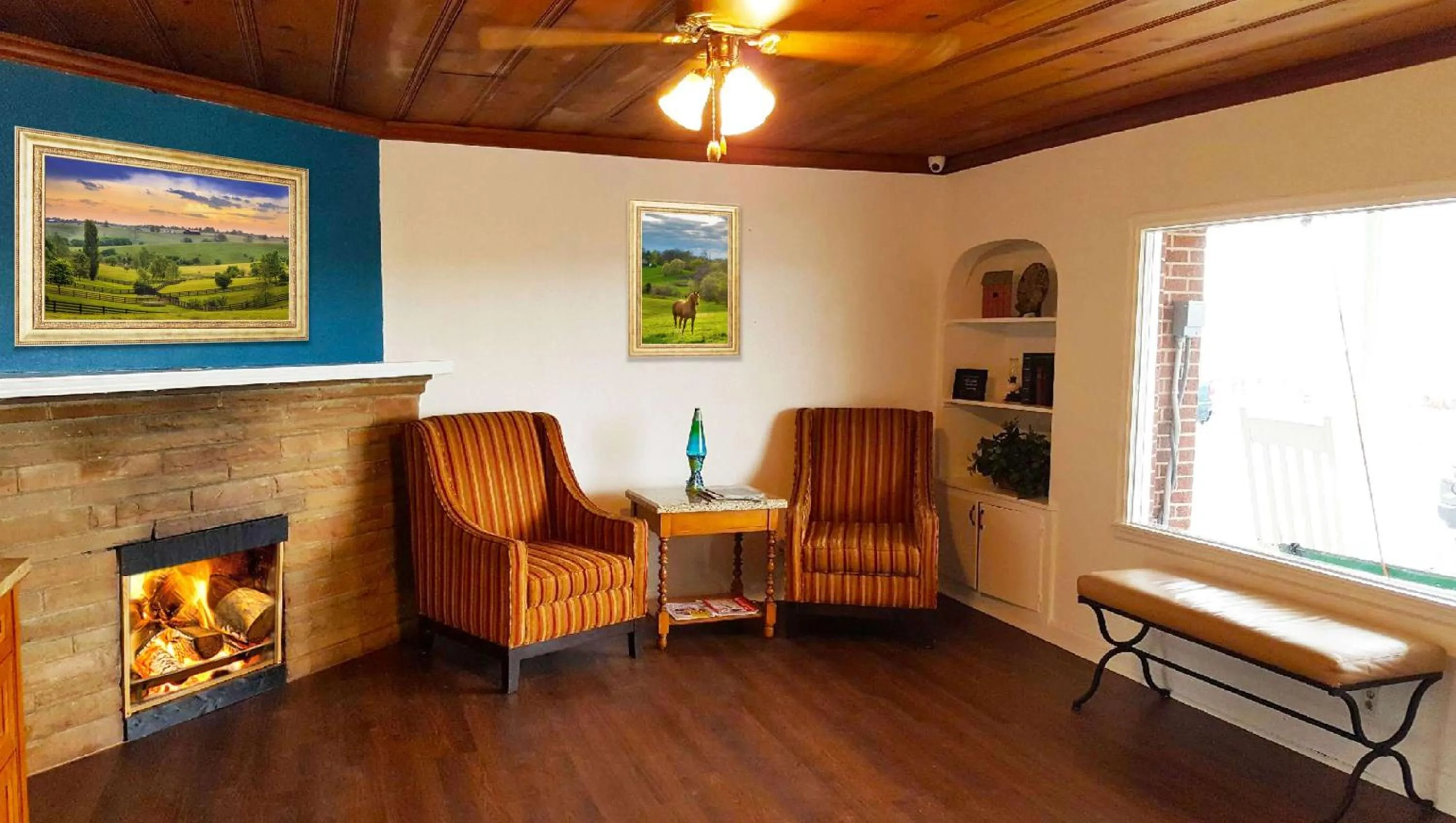 Lobby or reception, Seating Area in Lucky Vista Motel