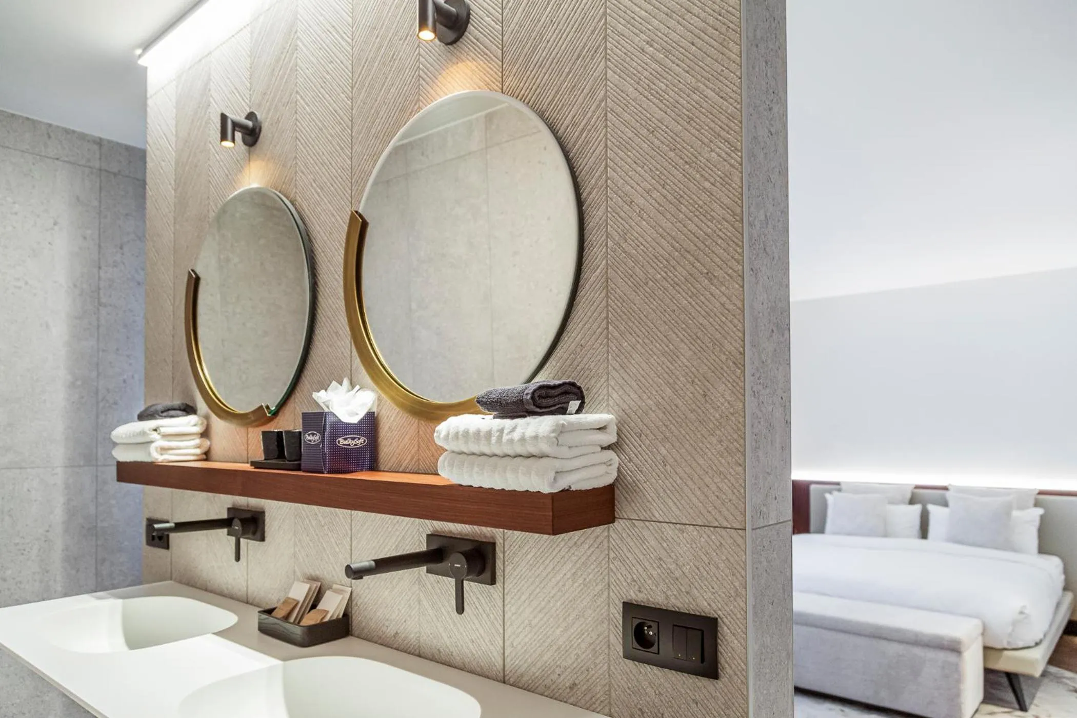 Bathroom in HasHotel