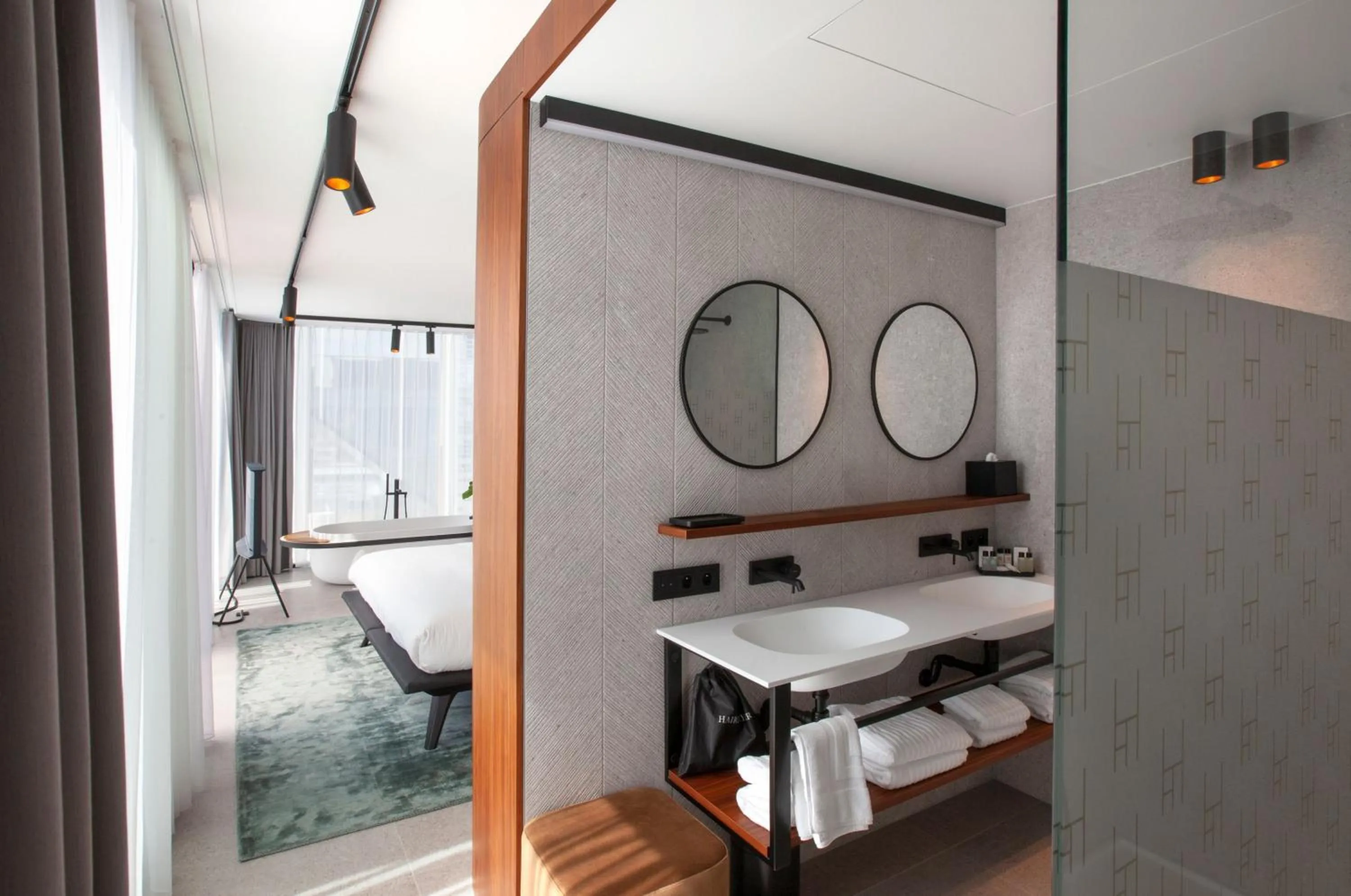 Bathroom in HasHotel