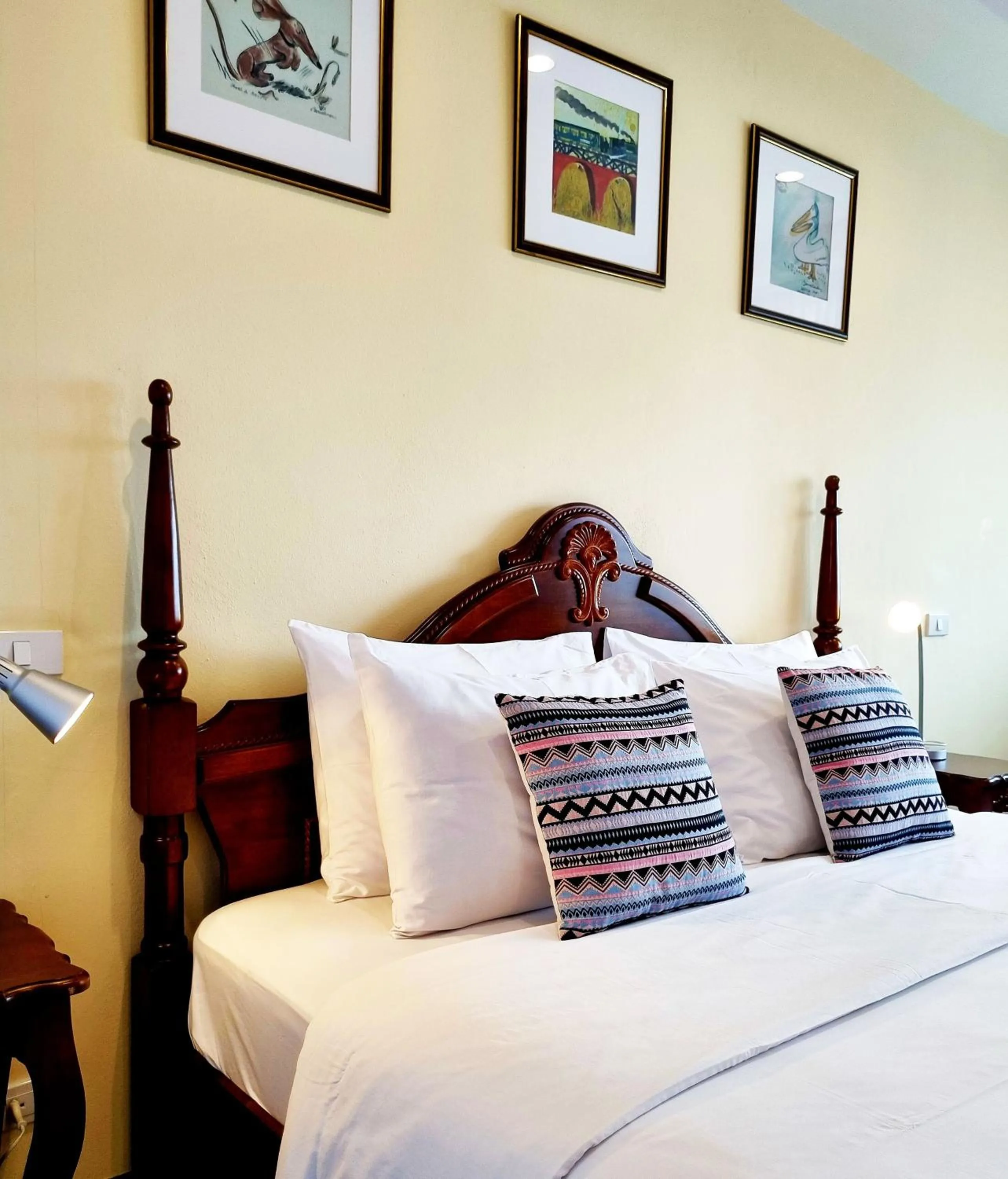 Decorative detail, Bed in Focal Local Bed & Breakfast