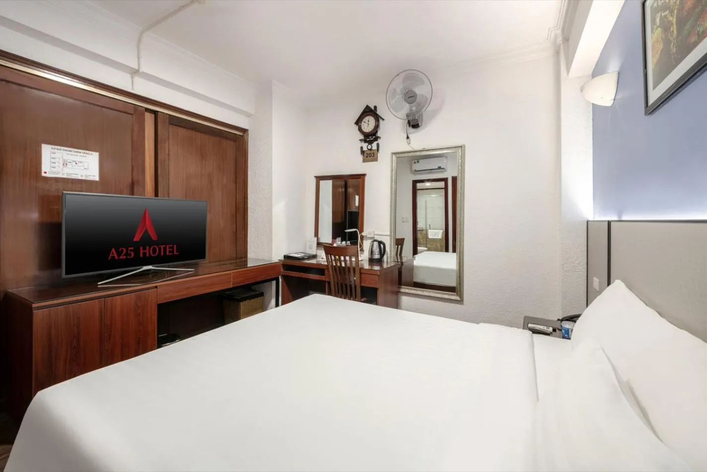 Bedroom, Bed in A25 Hotel - 44 Hàng Bún