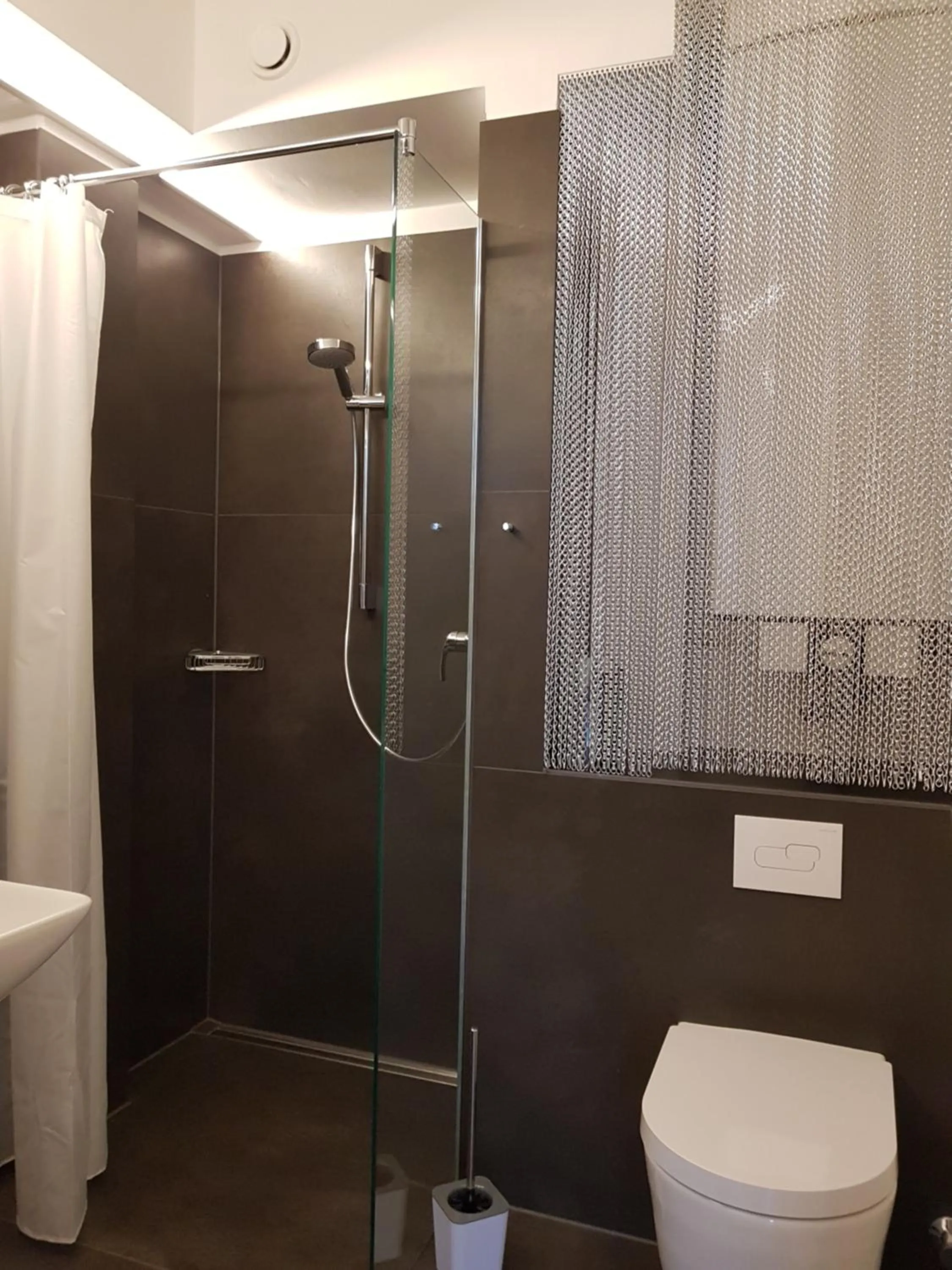 Shower in Campus Apartments