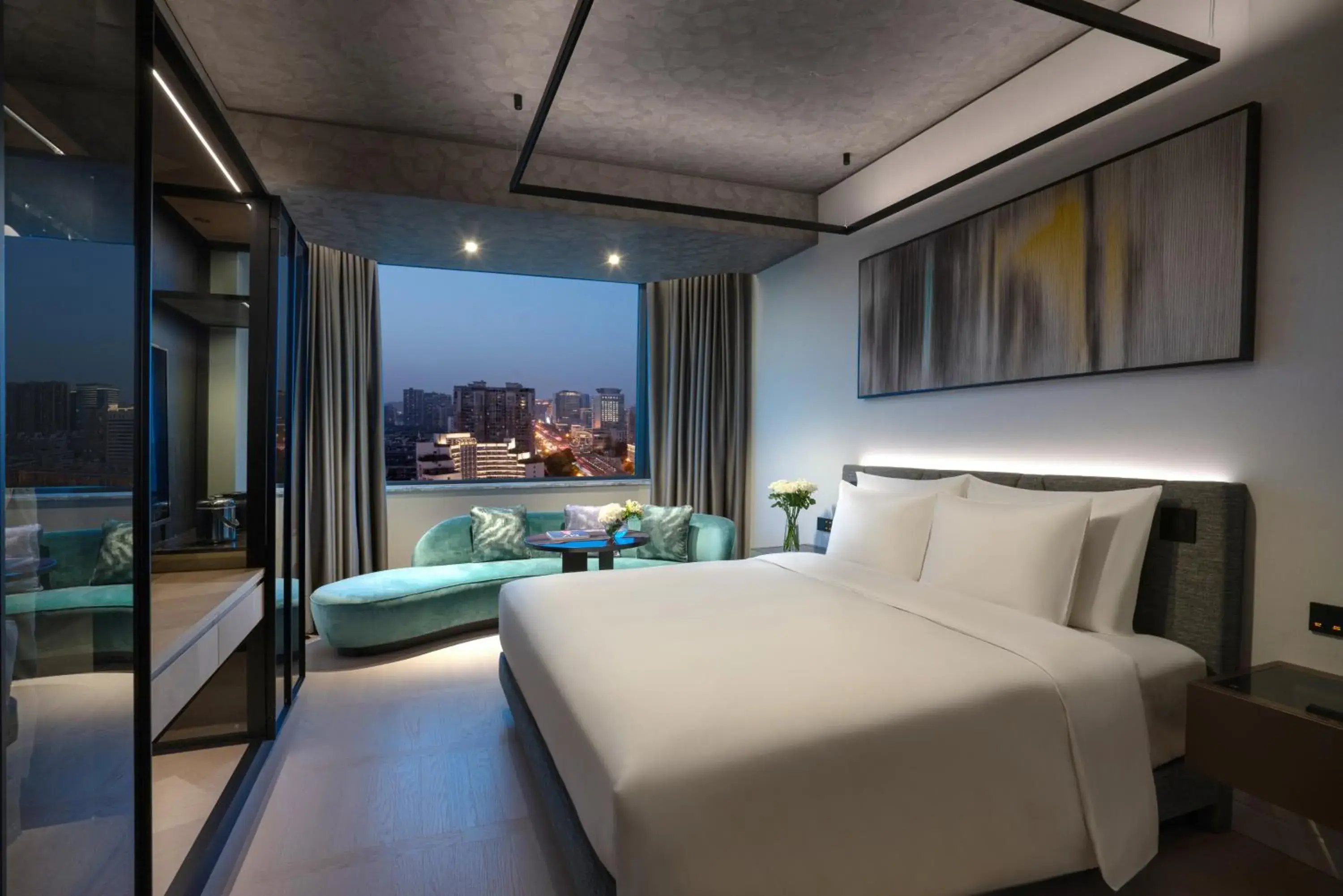 Deluxe Room King in Kempinski Hotel Chengdu-City Center Deluxe Room King in Kempinski Hotel Chengdu-City Center