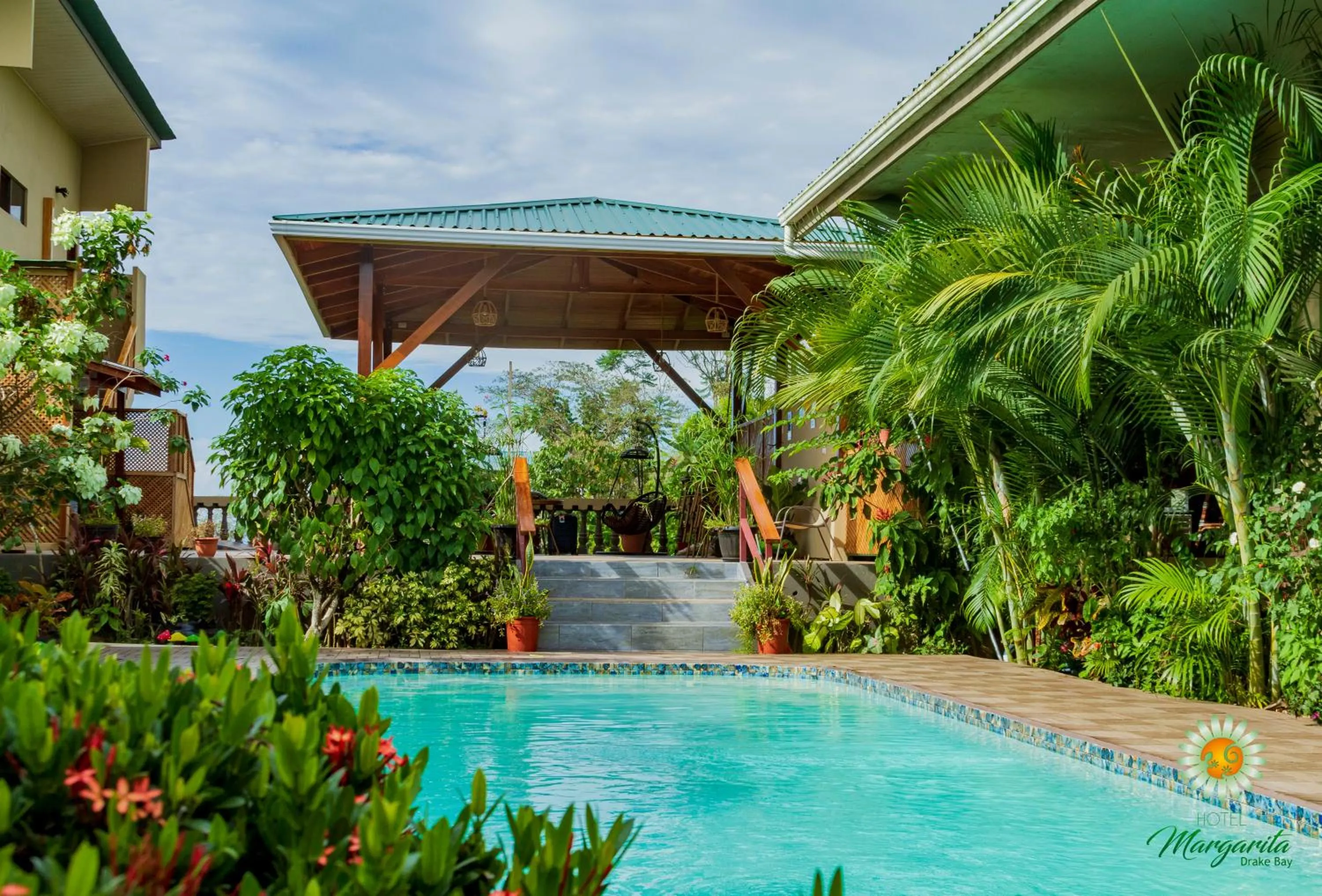 Balcony/Terrace in Hotel Margarita and Tour Operator Drake Bay